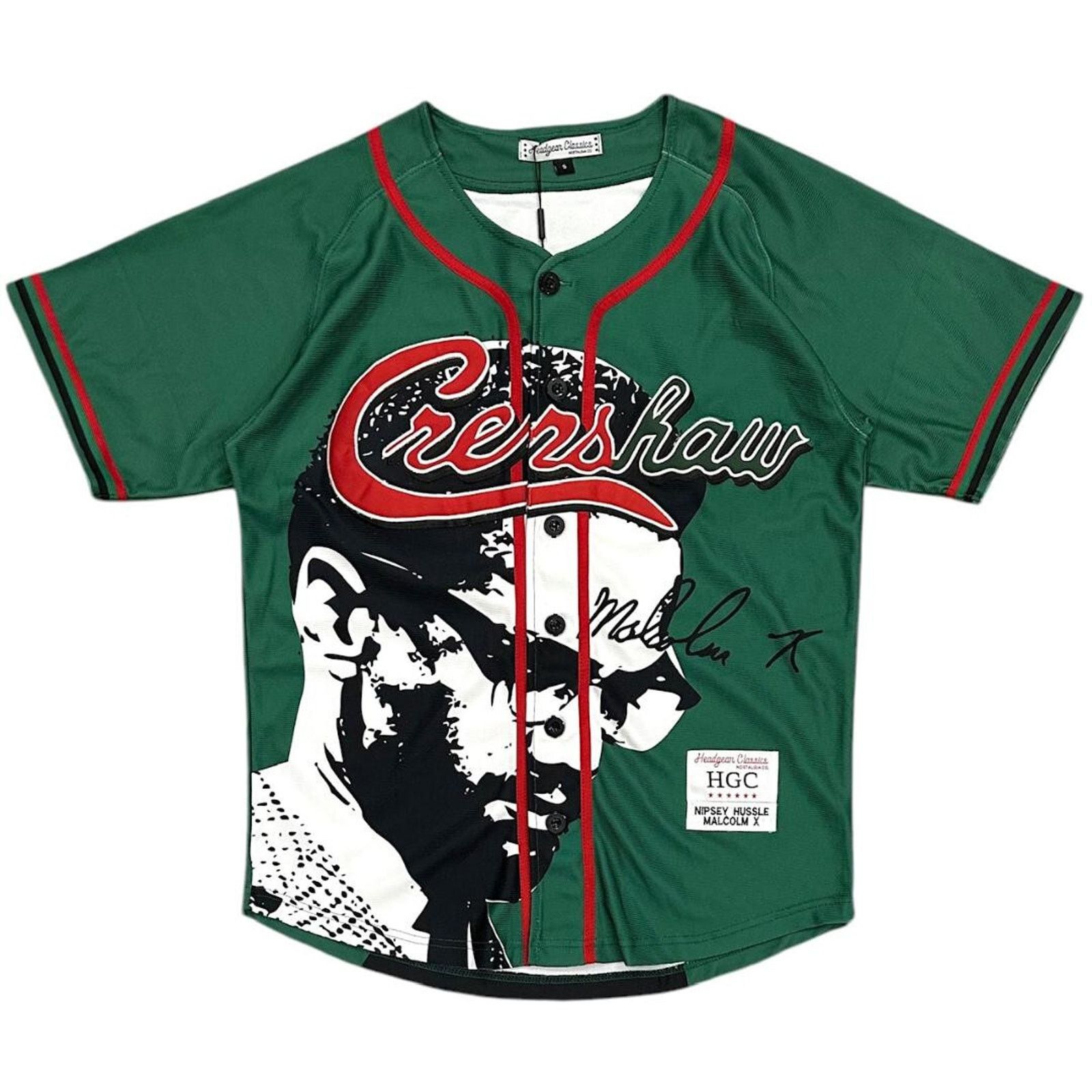Other Nipsey Hustle Malcolm X Headgear Classics Baseball Jersey Size US XXL / EU 58 / 5 - 2 Thumbnail