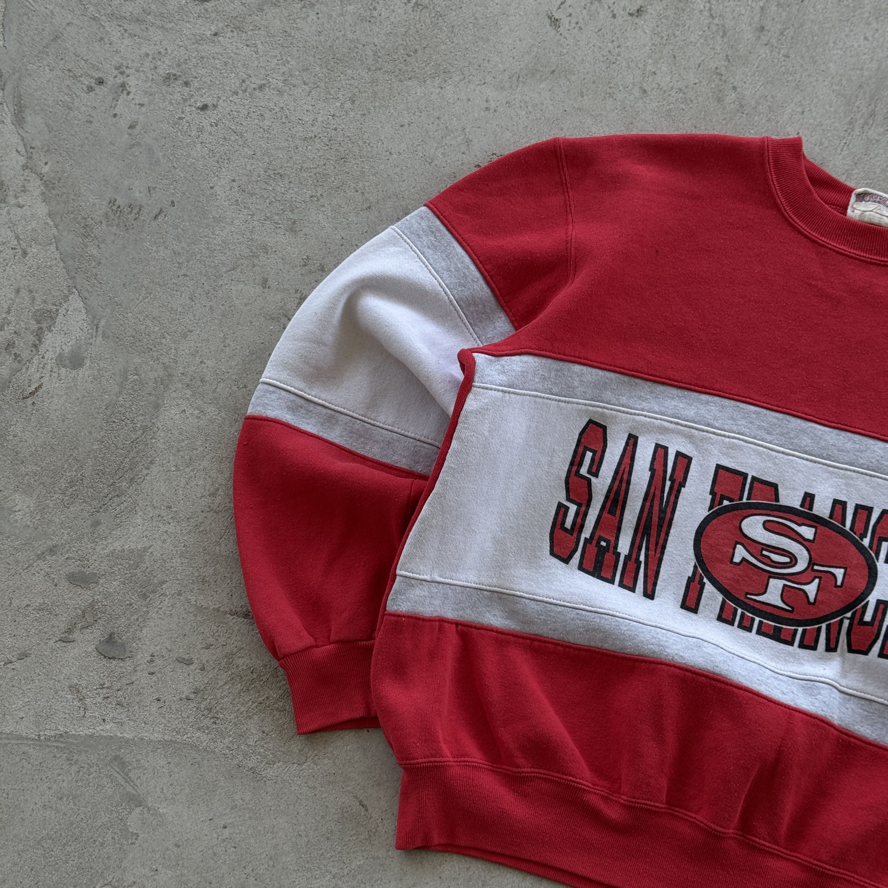 NFL Vintage Nutmeg NFL San Francisco 49ers Sweatshirt Red Size L Size US L / EU 52-54 / 3 - 3 Thumbnail