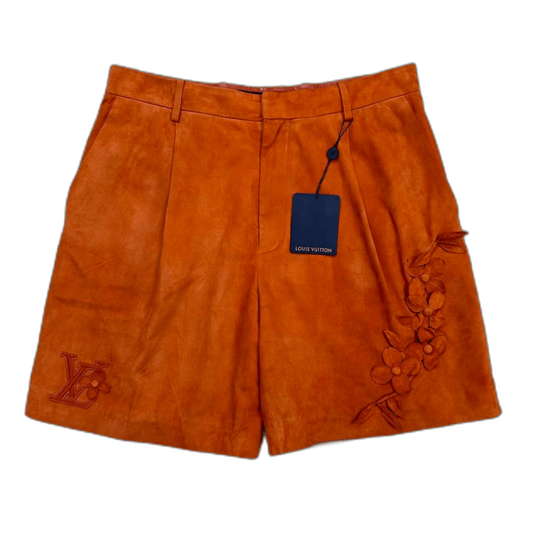 Louis Vuitton Louis Vuitton SS24 Suede Shorts Size 52 Size US 44 / EU 60 - 1 Thumbnail