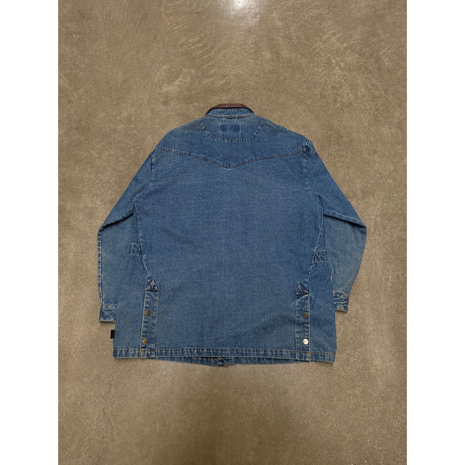 Vintage Vintage Workwear Denim Heavy Chore Jacket Size US XL / EU 56 / 4 - 6 Thumbnail