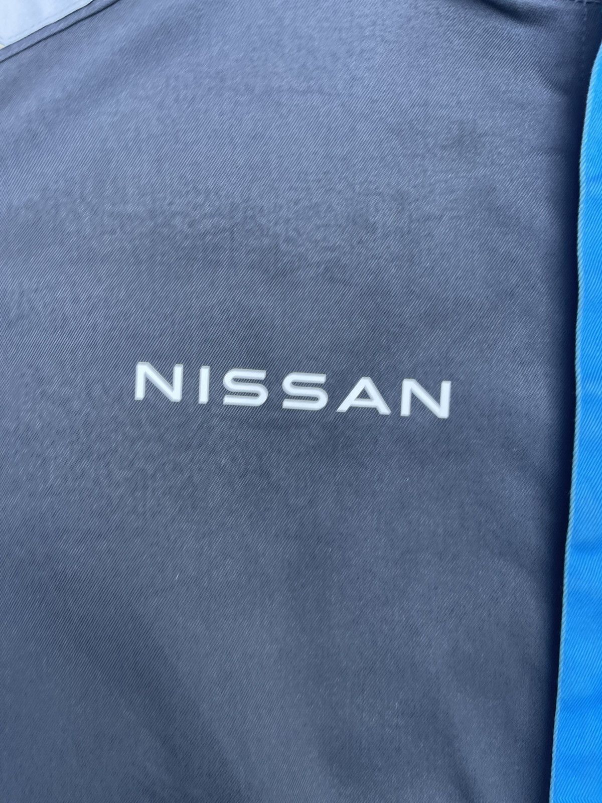 Japanese Brand × Vintage Nissan Gray and Navy Uniform Jacket Printed Logo Size US L / EU 52-54 / 3 - 4 Thumbnail