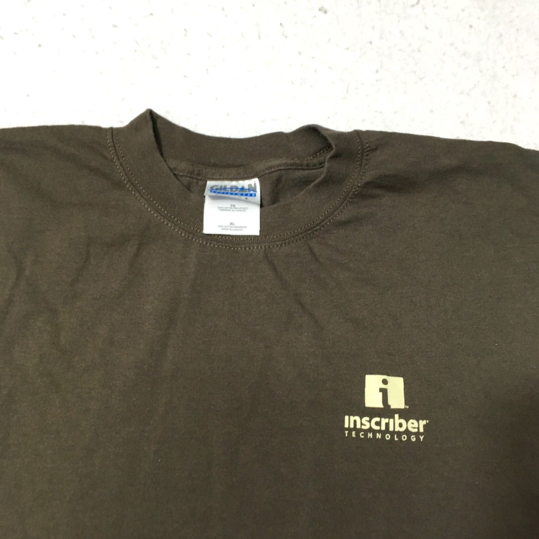 Gildan Gildan T-Shirt XL Ultra Cotton Graphic INSCRIBER TECHNOLOGY TECH MEDIA DIGITAL Vintage Size US XL / EU 56 / 4 - 2 Thumbnail