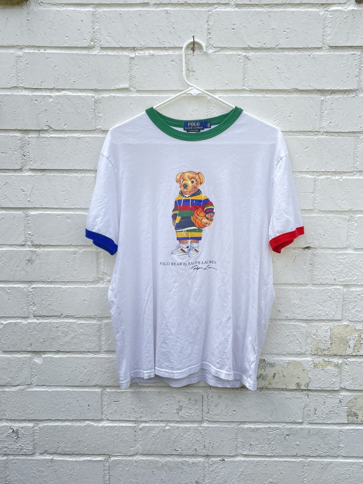 Polo Ralph Lauren Polo Bear Multicolor Ringer Tee Size US M / EU 48-50 / 2 - 1 Thumbnail