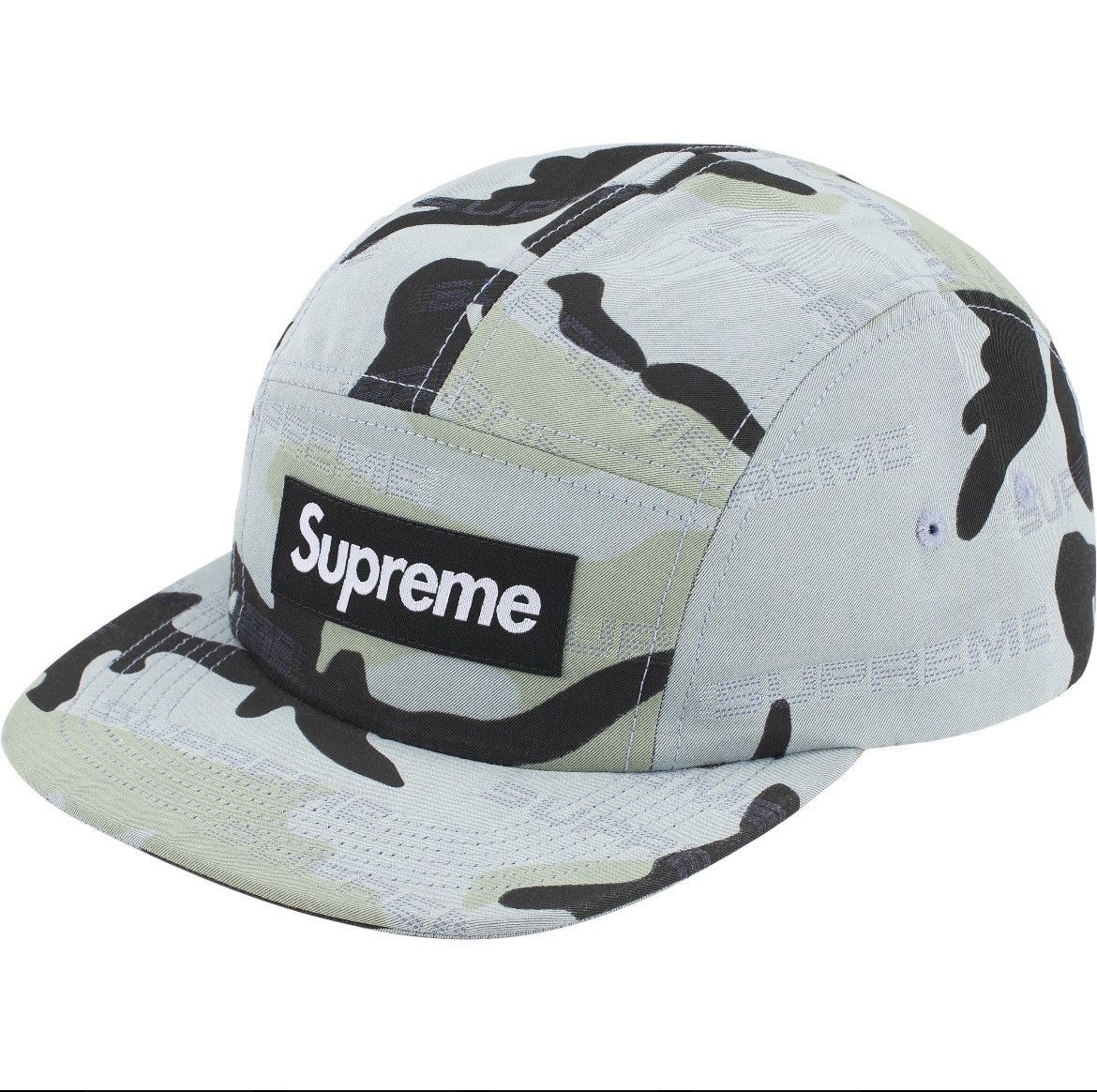 Supreme Supreme Reflective Jacquard Camp Cap Artic Camo FW24 Size ONE SIZE - 1 Thumbnail