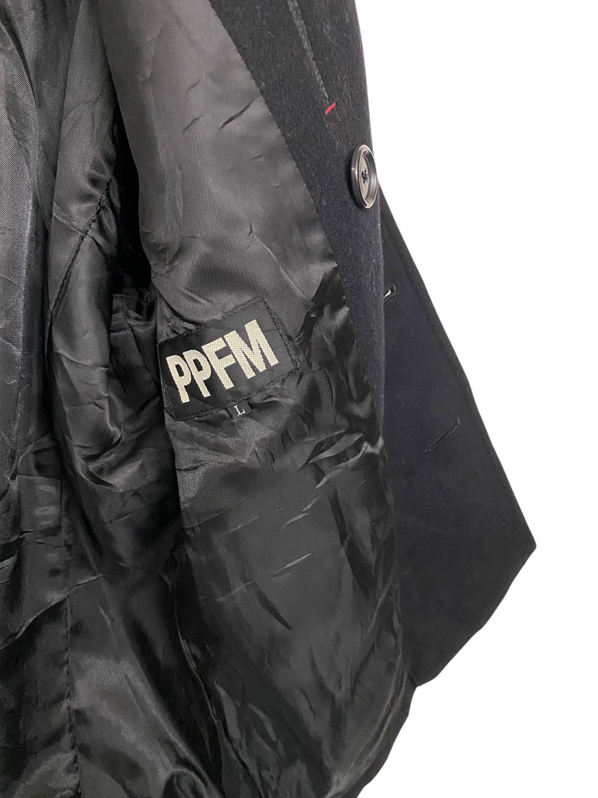 PPFM PPFM Double Breasted Peacot Wool Jacket Size US S / EU 44-46 / 1 - 7 Thumbnail