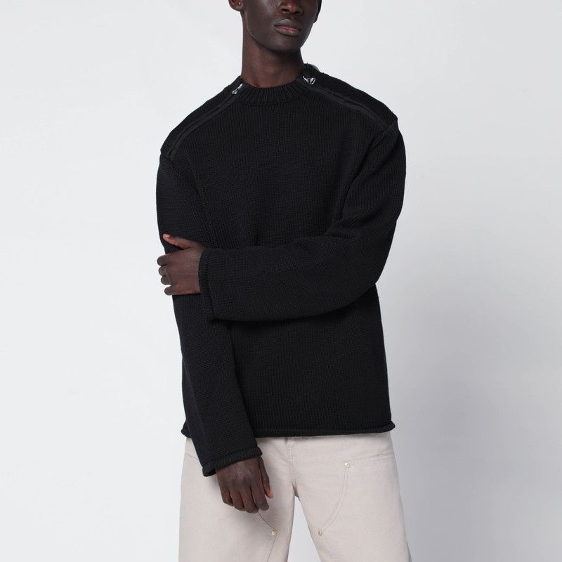 OAMC Oamc Black Cotton Sweater Size US S / EU 44-46 / 1 - 1 Thumbnail