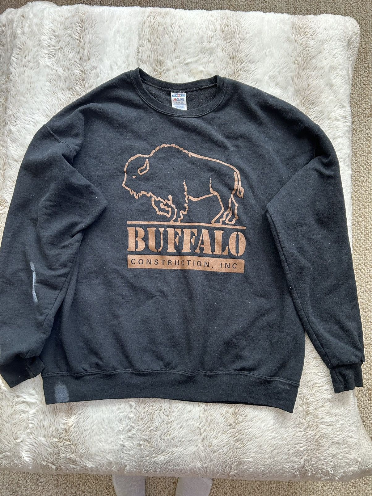 Jerzees Buffalo Crew Neck Sweatshirt Size XL / US 12-14 / IT 48-50 - 1 Thumbnail