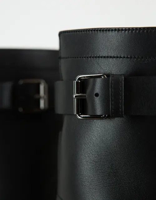 Valentino Valentino Garavani Black Leather Rockstud Boots Size US 8 / EU 41 - 6 Thumbnail