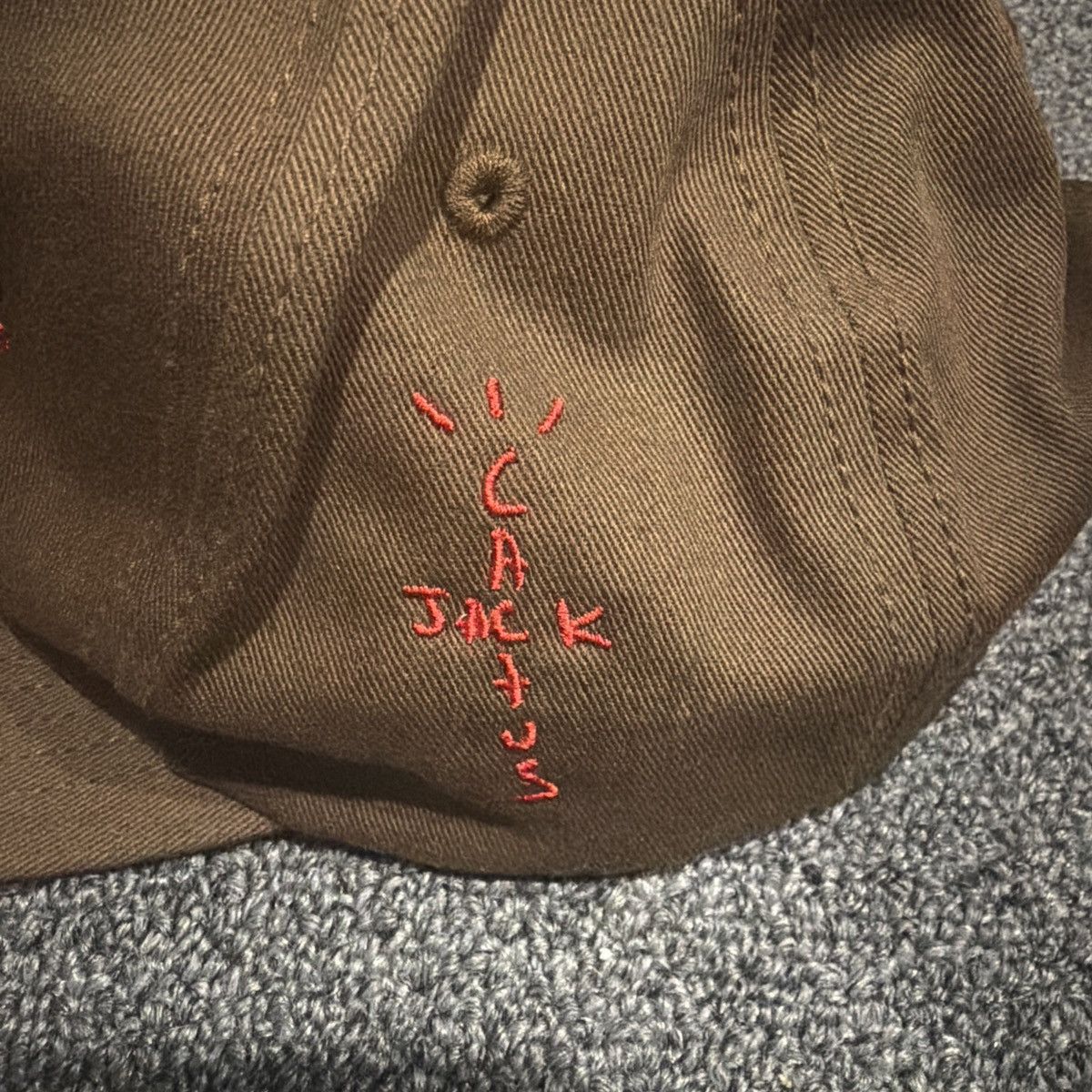 Travis Scott Travis Scott Cactus Jack Entertainment System Snapback Hat Size ONE SIZE - 3 Thumbnail