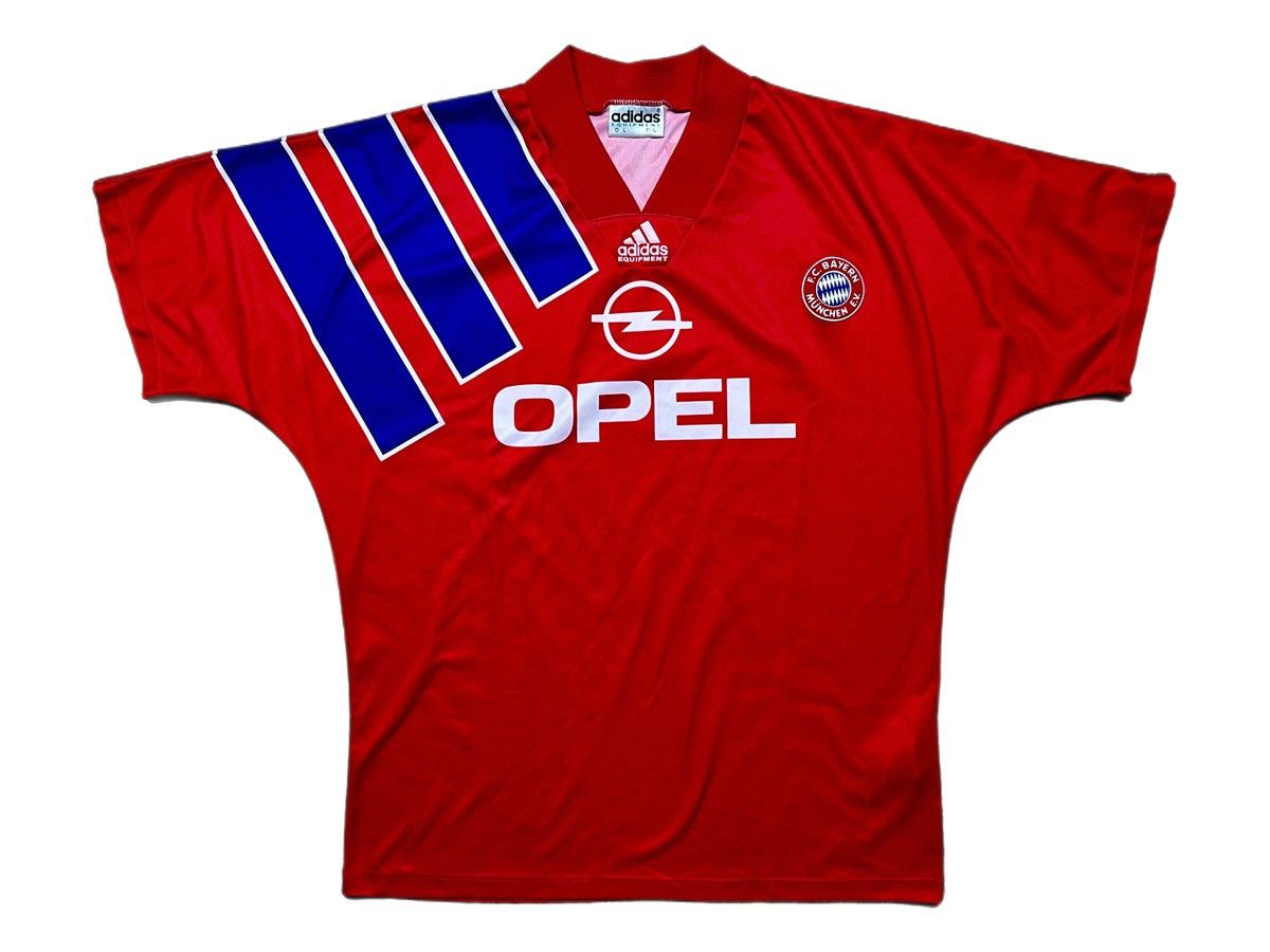 Adidas × Vintage Vintage Bayern Munich 1991-93 Adidas Jersey - L/XL Size US L / EU 52-54 / 3 - 1 Thumbnail