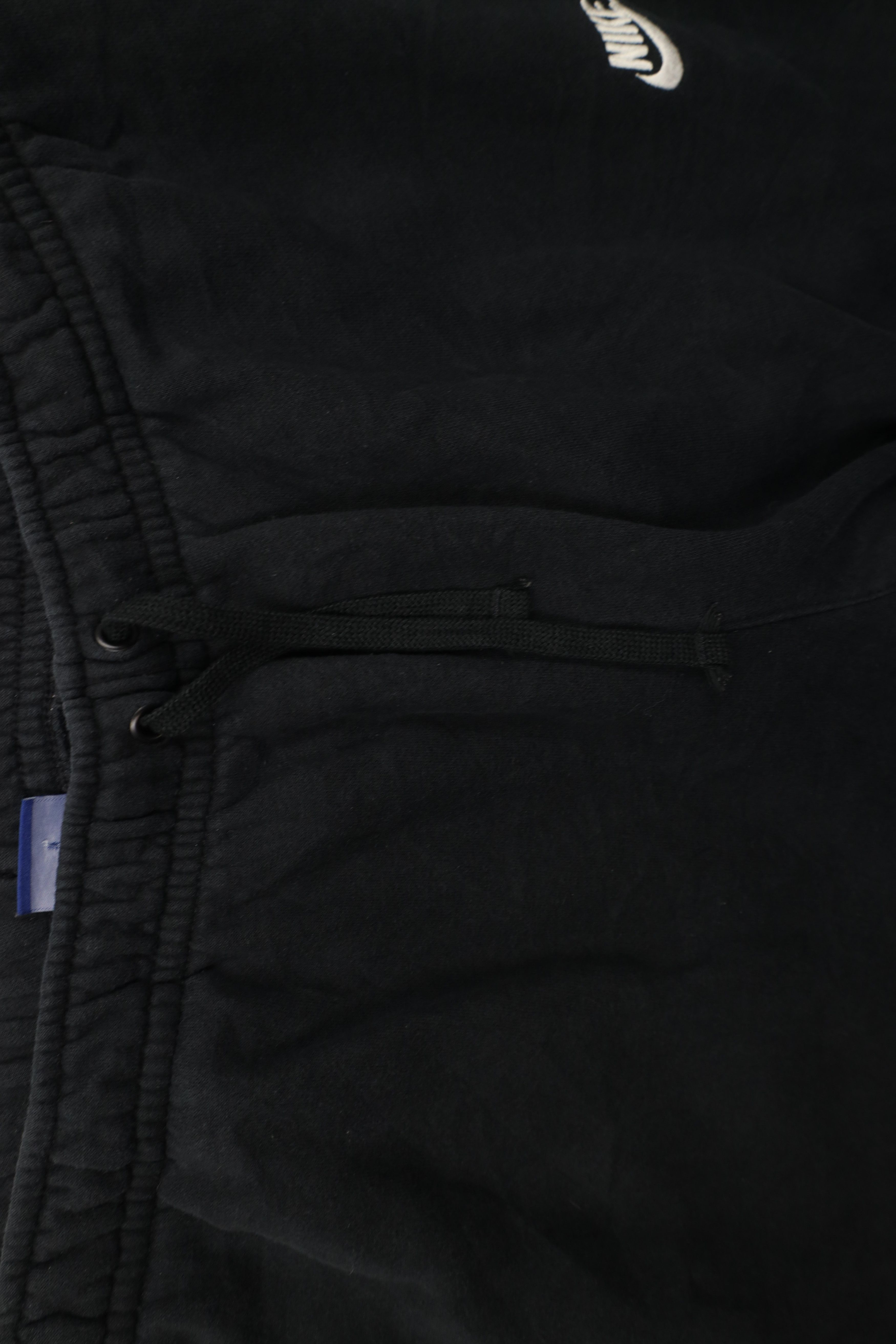 Nike × Vintage Vintage Nike Scott Mini Swoosh Wide Leg Sweatpants Black Size US 40 / EU 56 - 7 Thumbnail