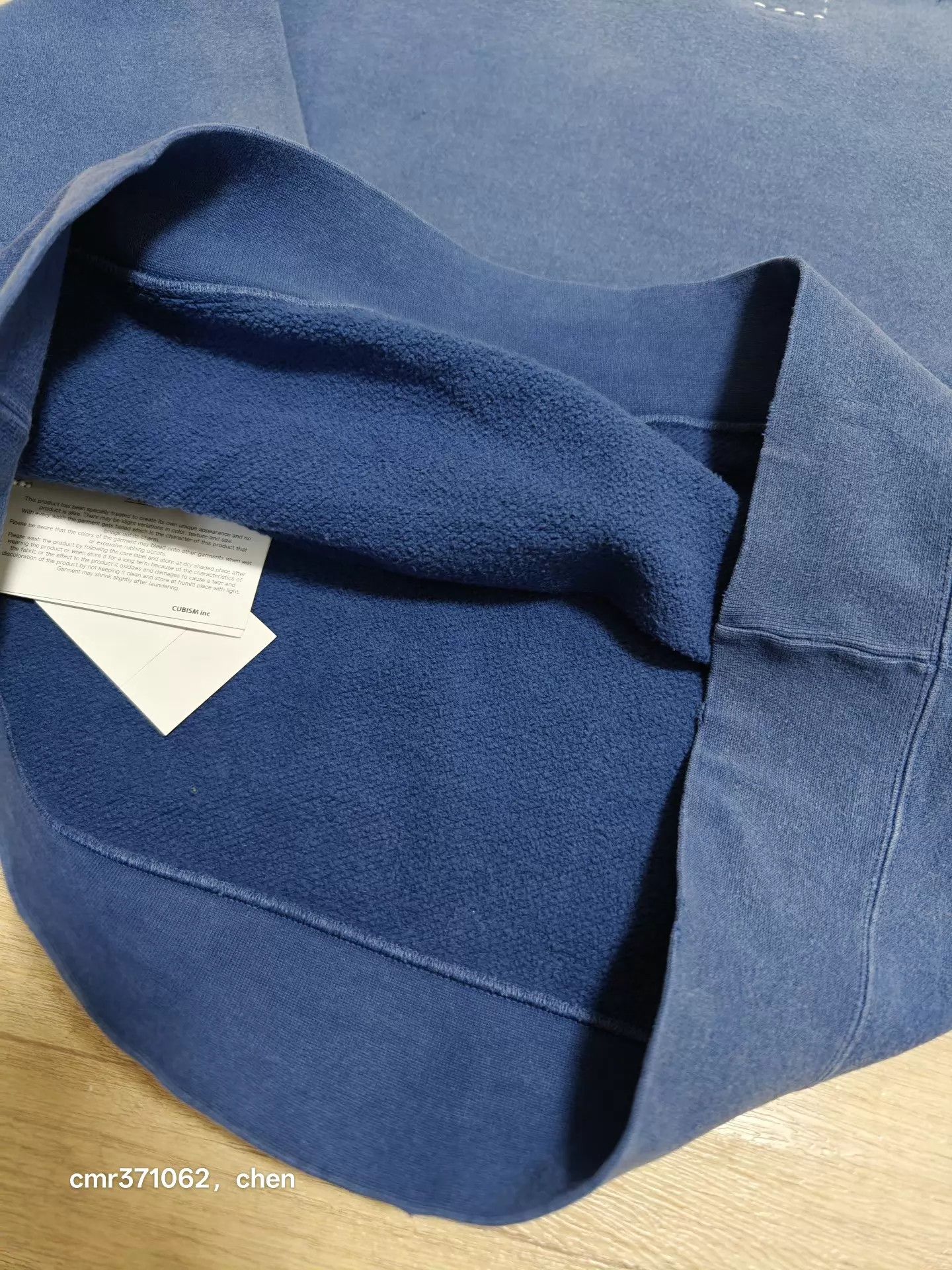 Visvim VISVIM 25AW JUMBO SB LS CRASH Navy 2 BN Sweatshirt Size US M / EU 48-50 / 2 - 7 Thumbnail