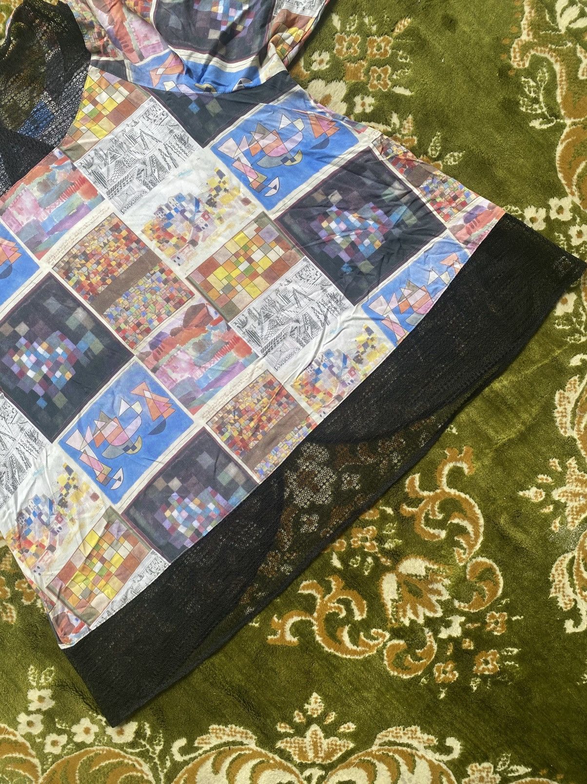 Frapbois 2000s Frapbois X Paul Klee Multicolour Surrealism Art Style Size ONE SIZE - 8 Thumbnail