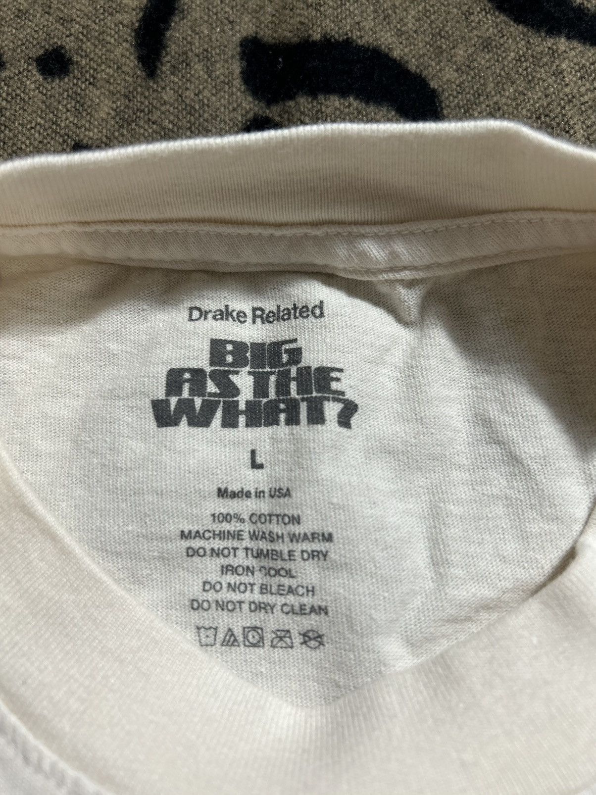 Drake “Members Only” Drake Its All A Blur Tour Tshirt Size US L / EU 52-54 / 3 - 4 Thumbnail