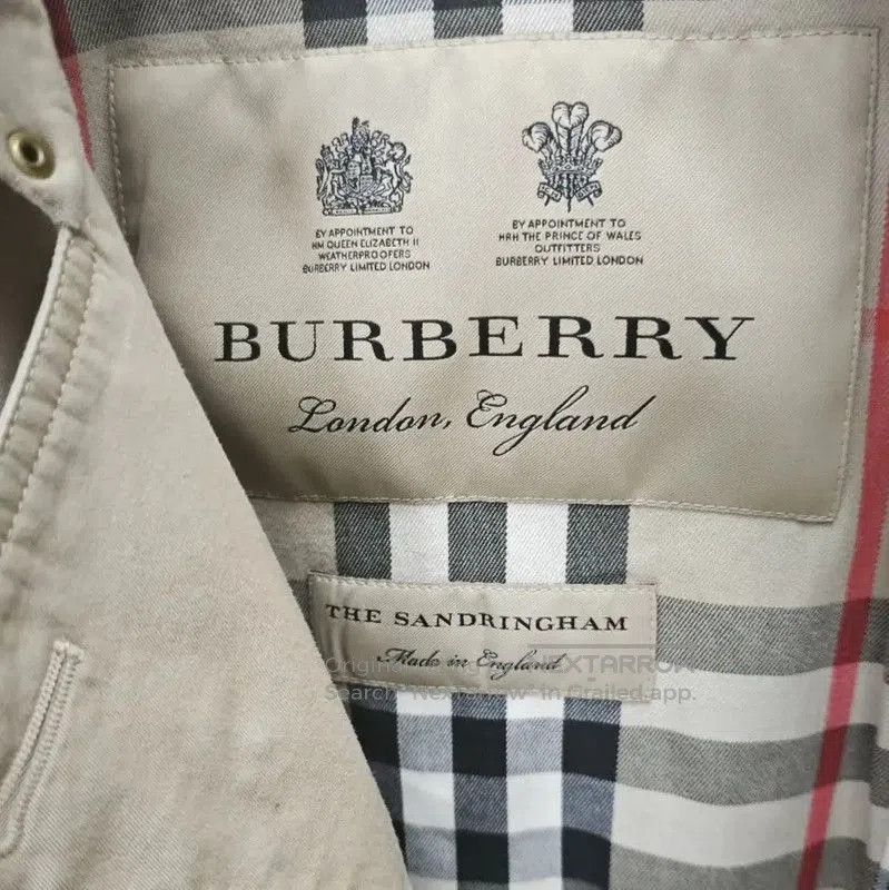 Burberry Burberry Women's Khaki Cotton Mid-Length Trench Coat. Size S / US 4 / IT 40 - 3 Thumbnail