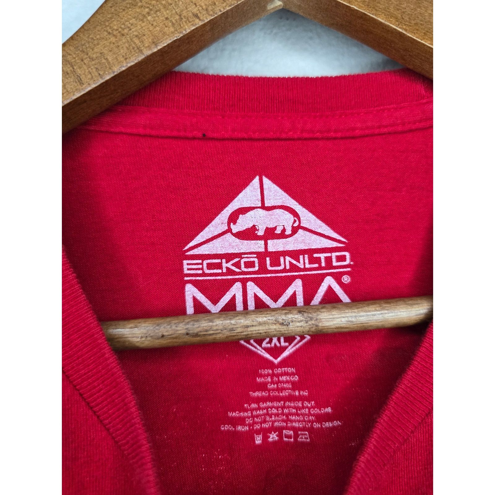 Ecko Unltd. × Vintage Vintage Ecko Untld MMA Shirt 2XL Fightwear Streewear Tee Y2K Size US XXL / EU 58 / 5 - 5 Thumbnail