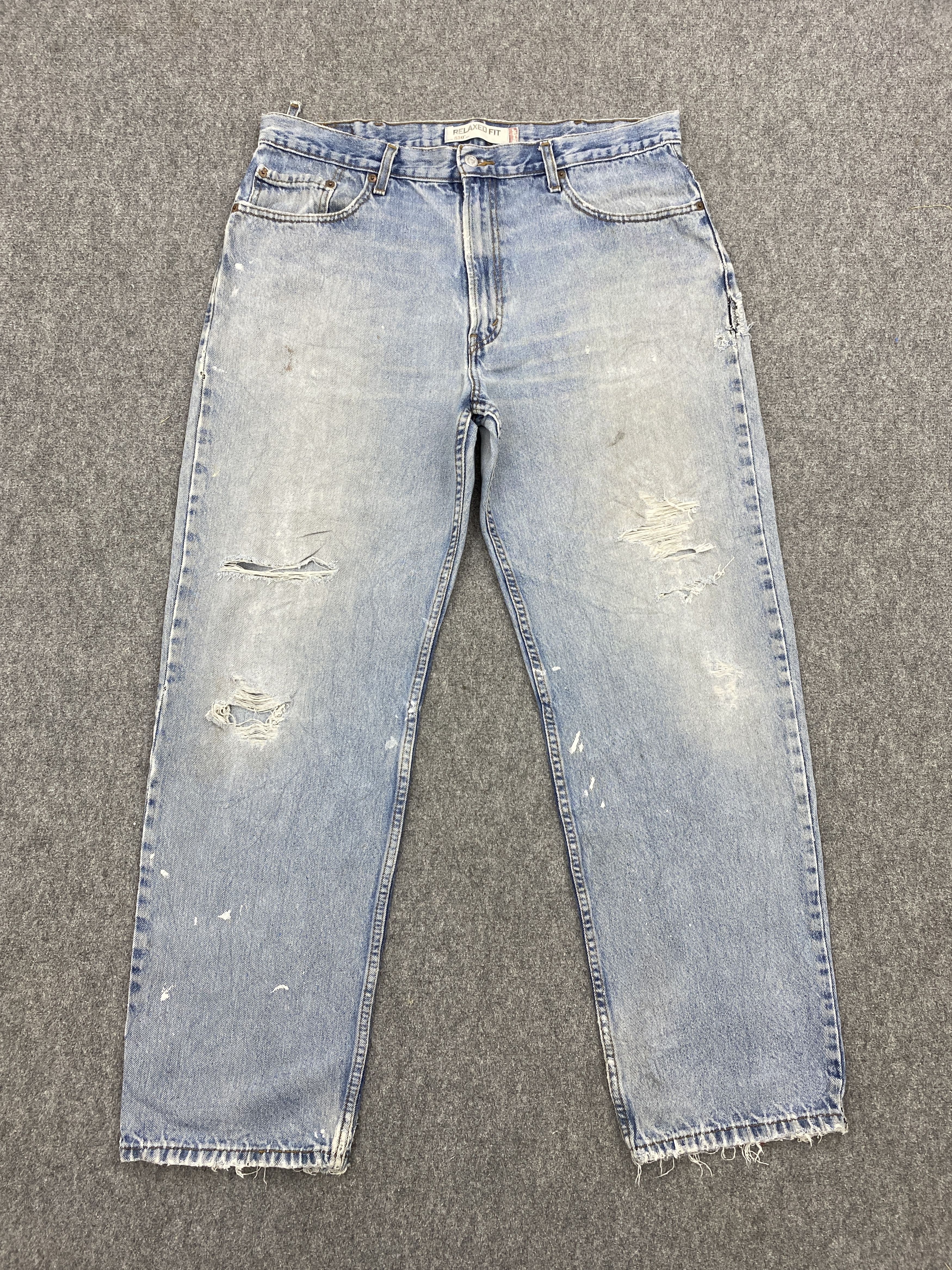 Levi's × Vintage Light Wash Vintage Levi's 550 Jeans DP2652 Size US 36 / EU 52 - 1 Thumbnail