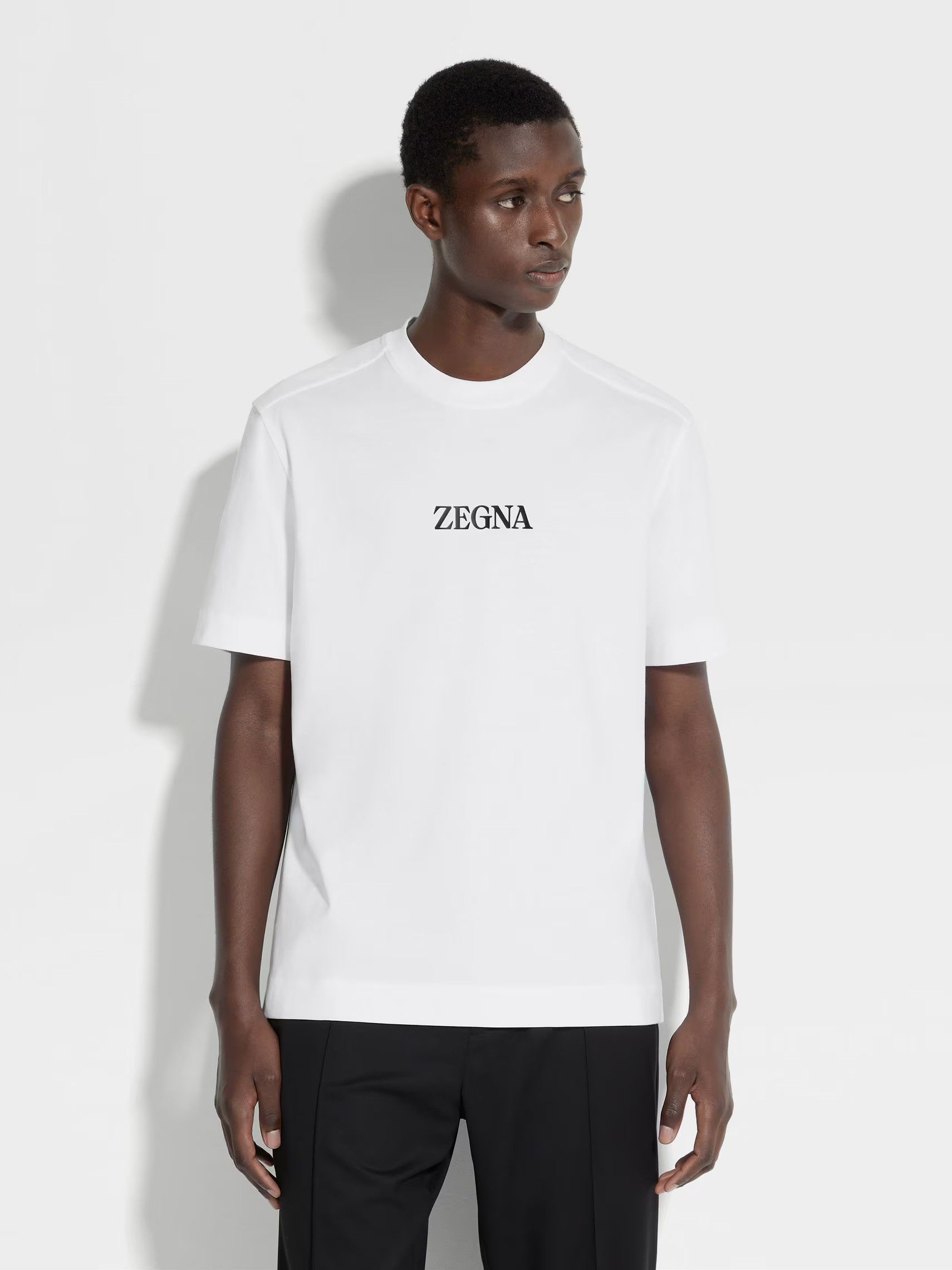 Ermenegildo Zegna E7364-A777-N01 #USETHEEXISTING™ Cotton T-Shirt Size US XXL / EU 58 / 5 - 4 Thumbnail