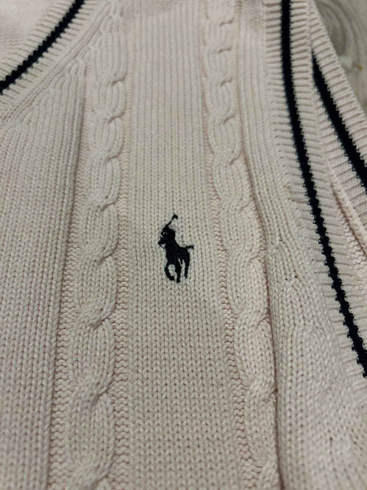 Ralph Lauren Ralph Lauren basic pink pique logo vest Size XXL / US 16-18 / IT 52-54 - 3 Thumbnail