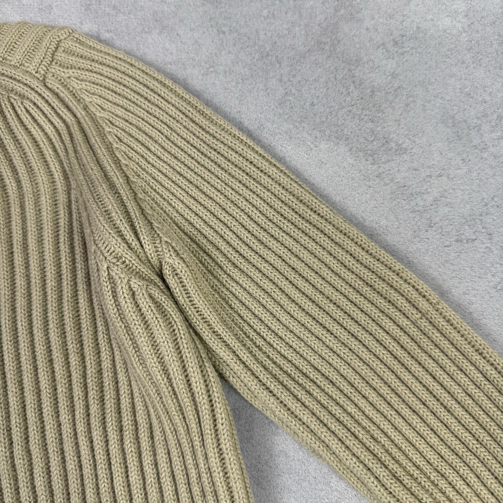 Stone Island Vintage Stone Island Junior Heavy Sweater Size 12/152 Beige Size US XS / EU 42 / 0 - 20 Thumbnail