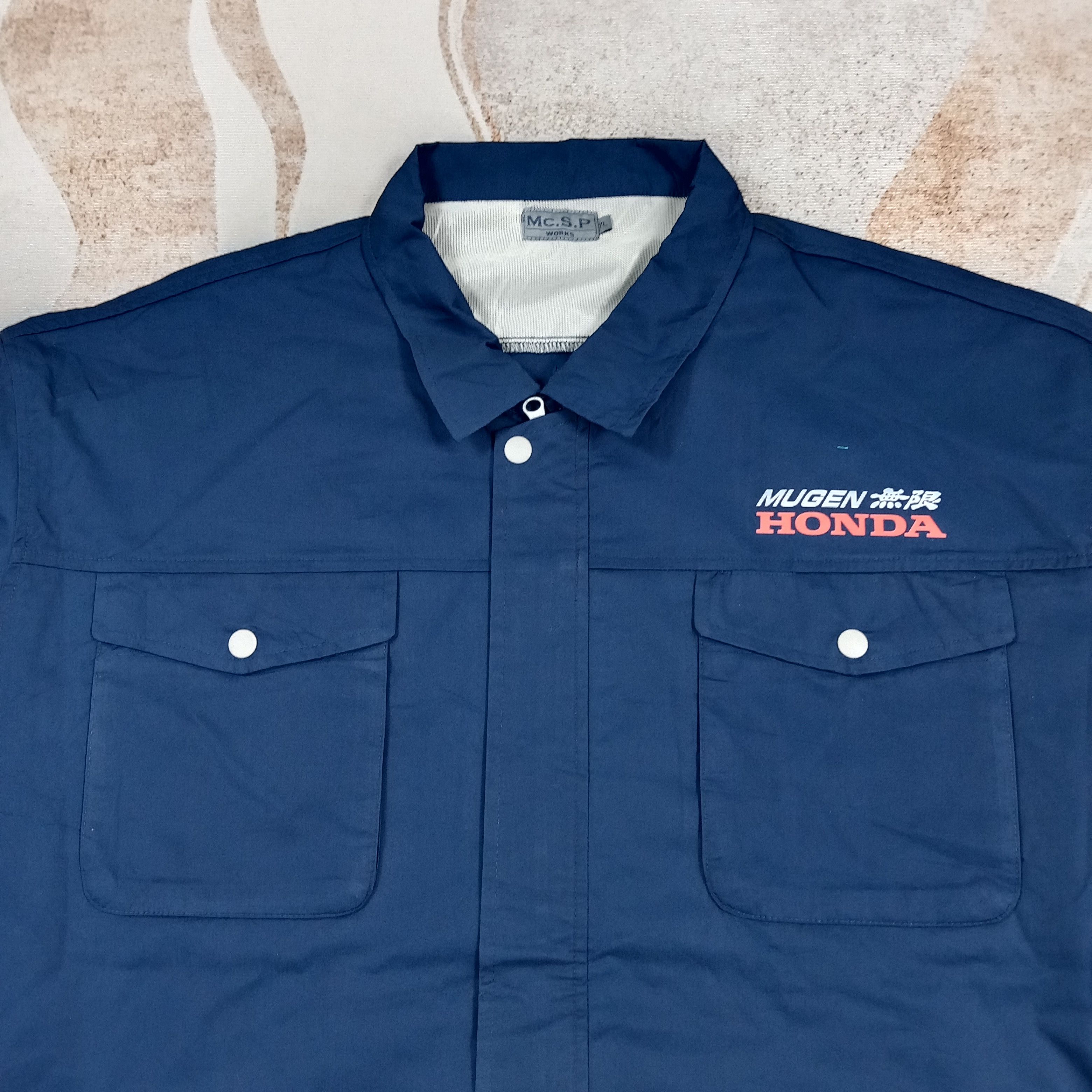 Honda Mugen Honda Japanese Racing Team Custom Logo C287N19 Size US XXL / EU 58 / 5 - 4 Thumbnail