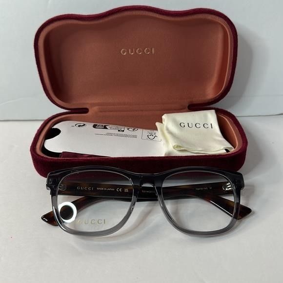 Gucci Auth - Gucci's GG0004ON soft lines across frames front.Iconi Size ONE SIZE - 14 Thumbnail