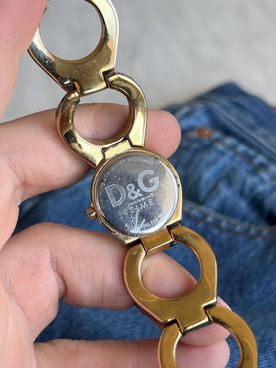 Dolce & Gabbana Y2K VINTAGE DOLCE & GABBANA WATCH BRACELET STEEL XS size Size ONE SIZE - 7 Thumbnail