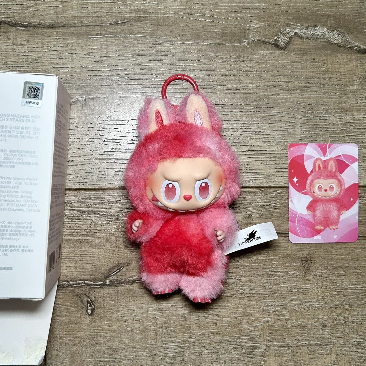 【正規品】LABUBU Energy LOVE Labubu The Monsters Big into Energy Series Vinyl Plush
