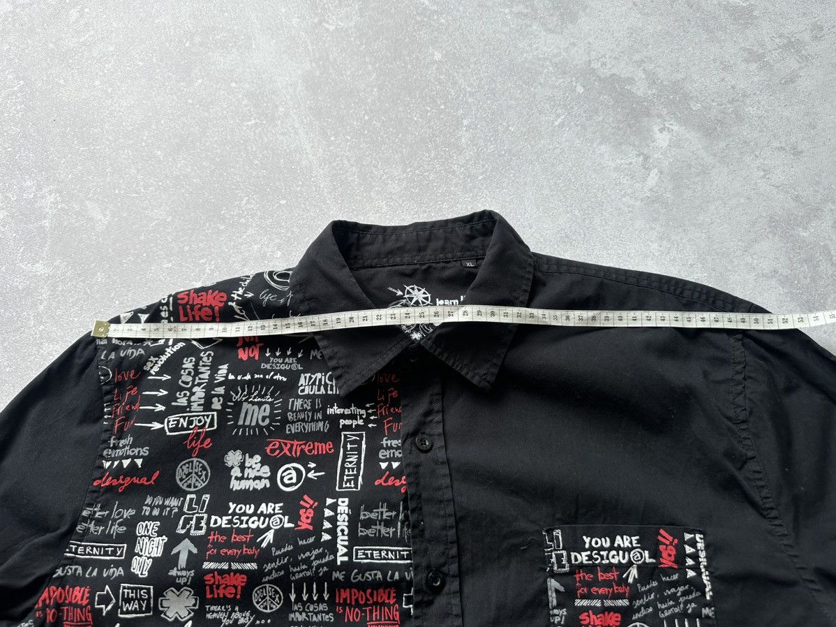 Desigual desigual men long sleeve shirts xl black crazy Size US XL / EU 56 / 4 - 7 Thumbnail