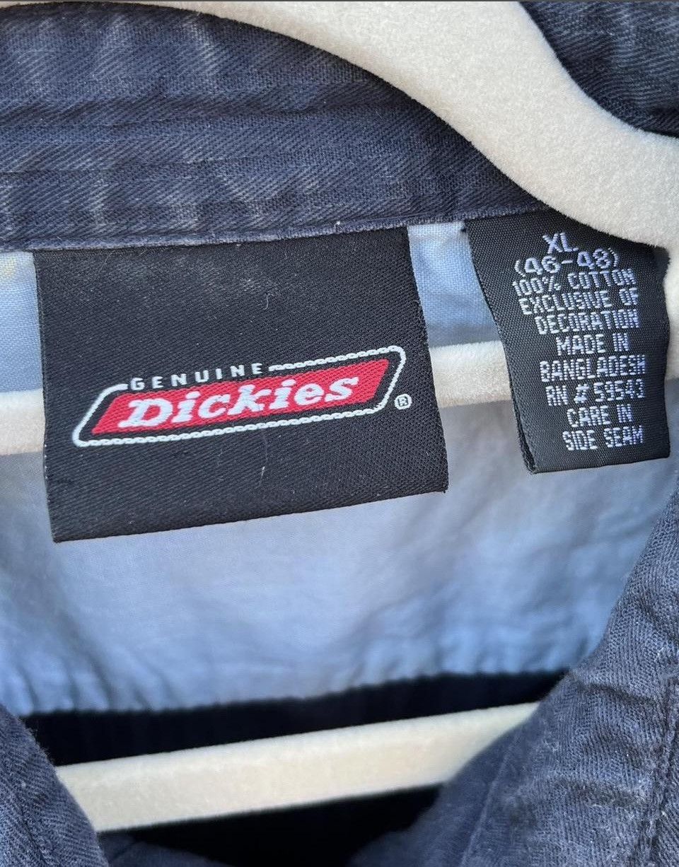 Dickies Y2K Dickies Navy Short-Sleeve Button-Up Shirt Size US XL / EU 56 / 4 - 6 Thumbnail