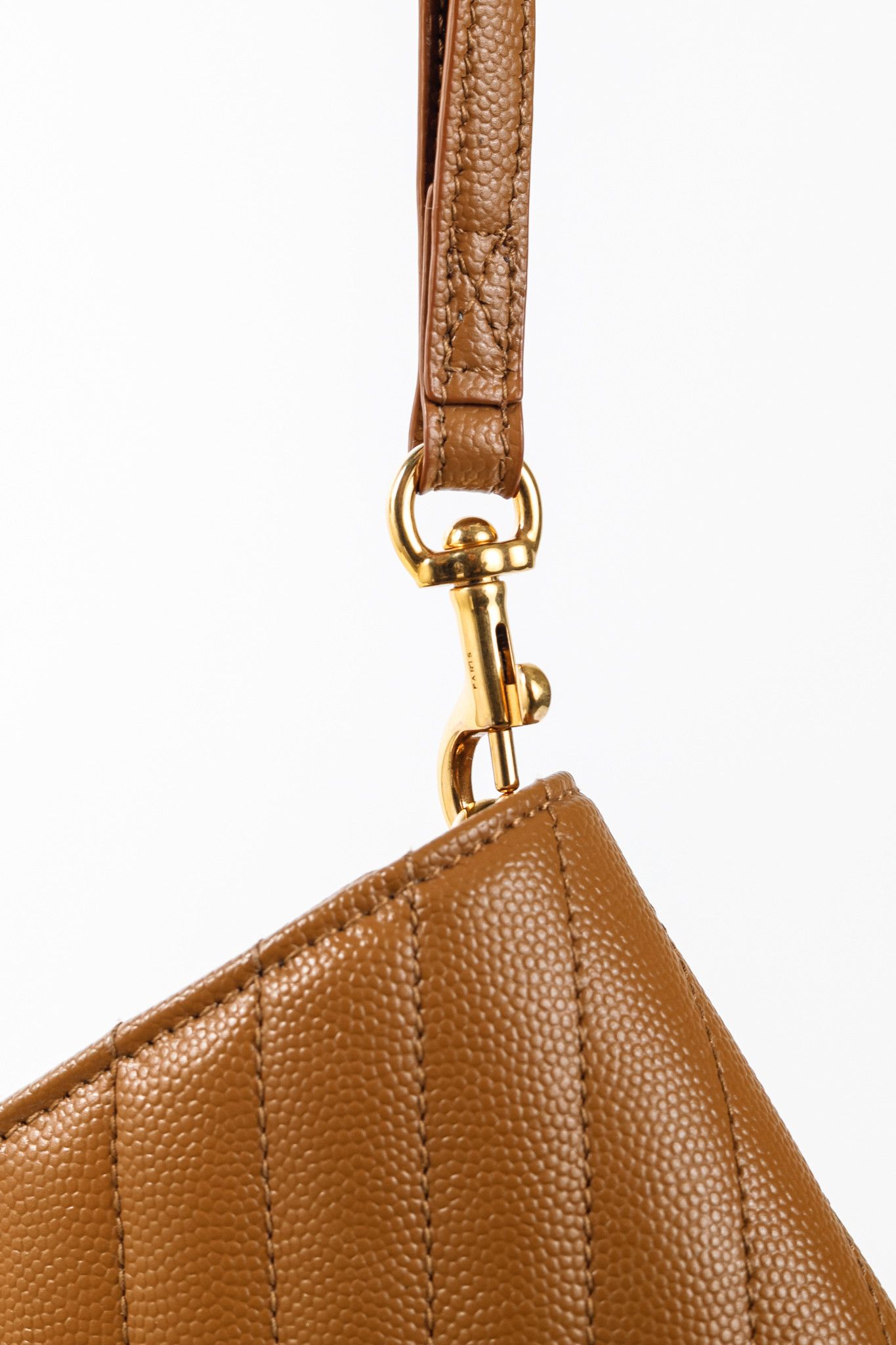 Saint Laurent Paris Saint Laurent Chevron Matelasse YSL Cassandre Flap Pouch Size ONE SIZE - 7 Thumbnail