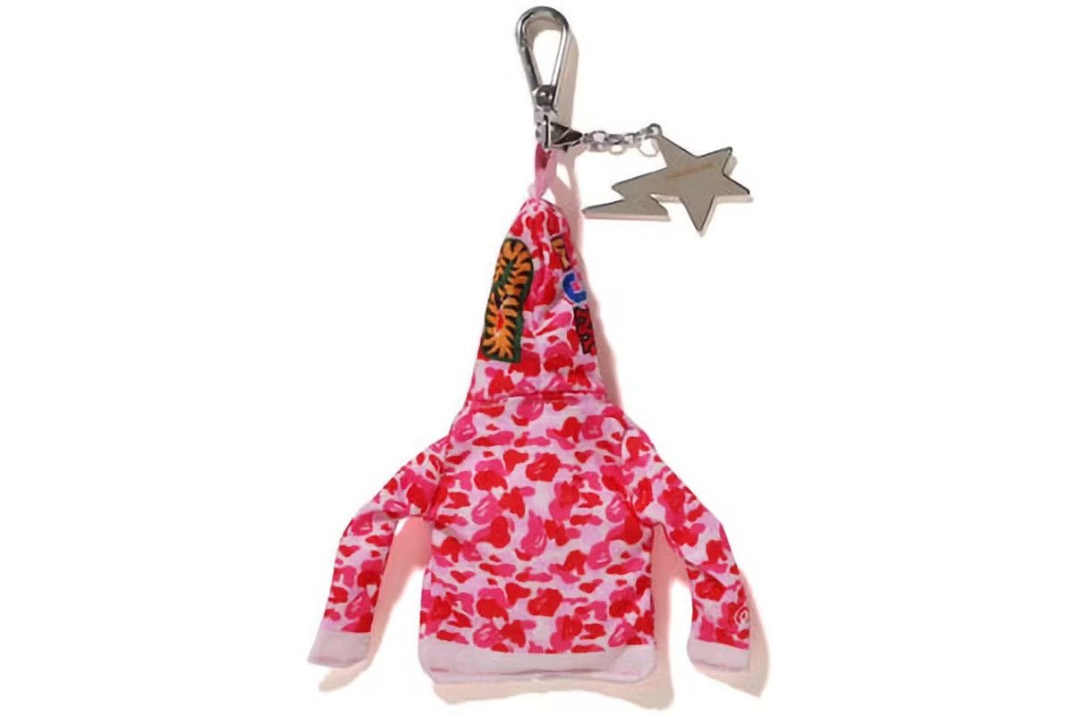 Bape BAPE Shark Full Zip Hoodie Keychain Pink Size ONE SIZE - 2 Thumbnail