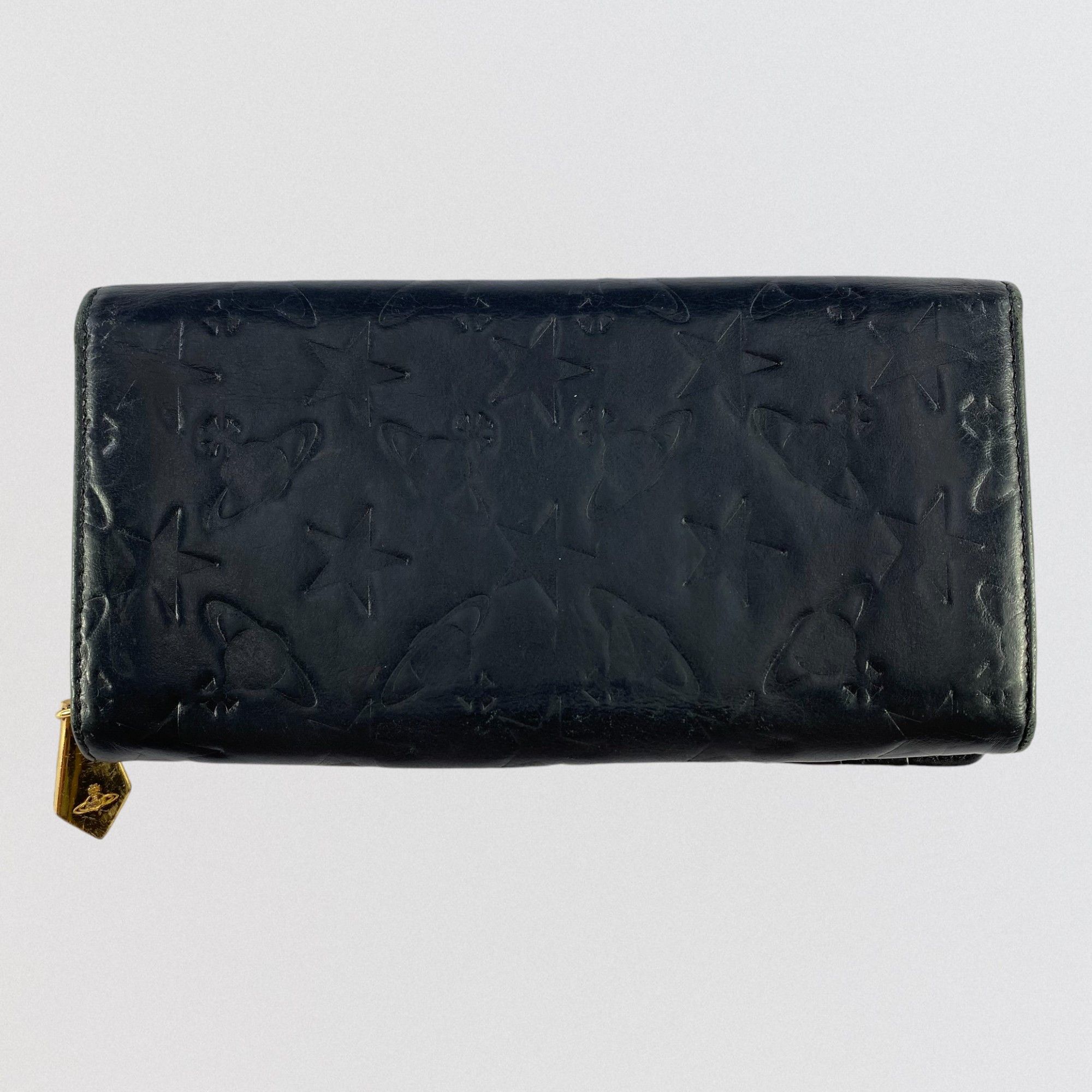 Vivienne Westwood Vivienne Westwood Wallet Orb Bifold Long Wallet Leather Size ONE SIZE - 2 Thumbnail