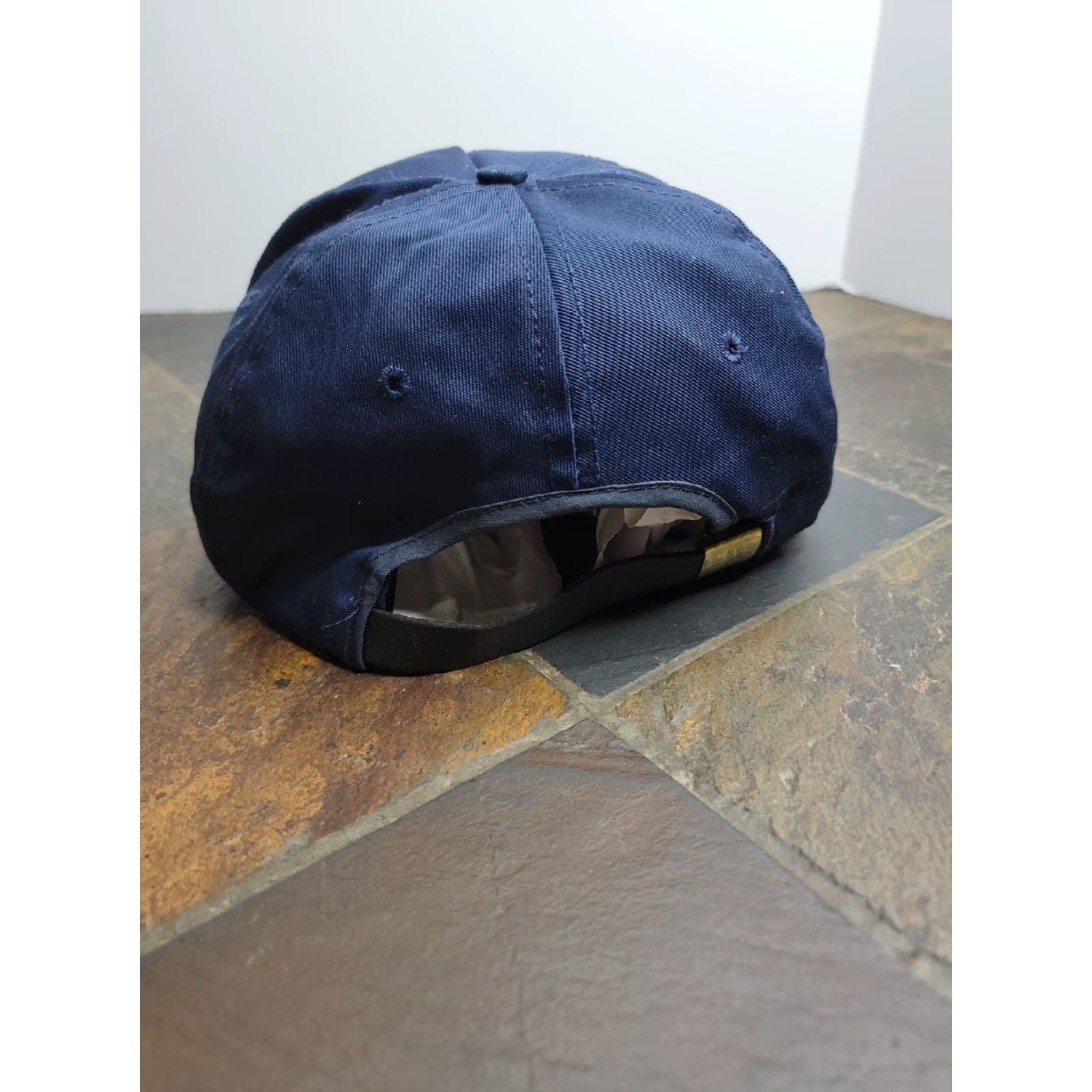 Vintage VINTAGE americap Hat Cap Twill Trucker Button Snap Back Adjustable Blue Men 90s Transportation Logo Patch Made in U.S.A Id Rather Be Flying Size ONE SIZE - 3 Thumbnail