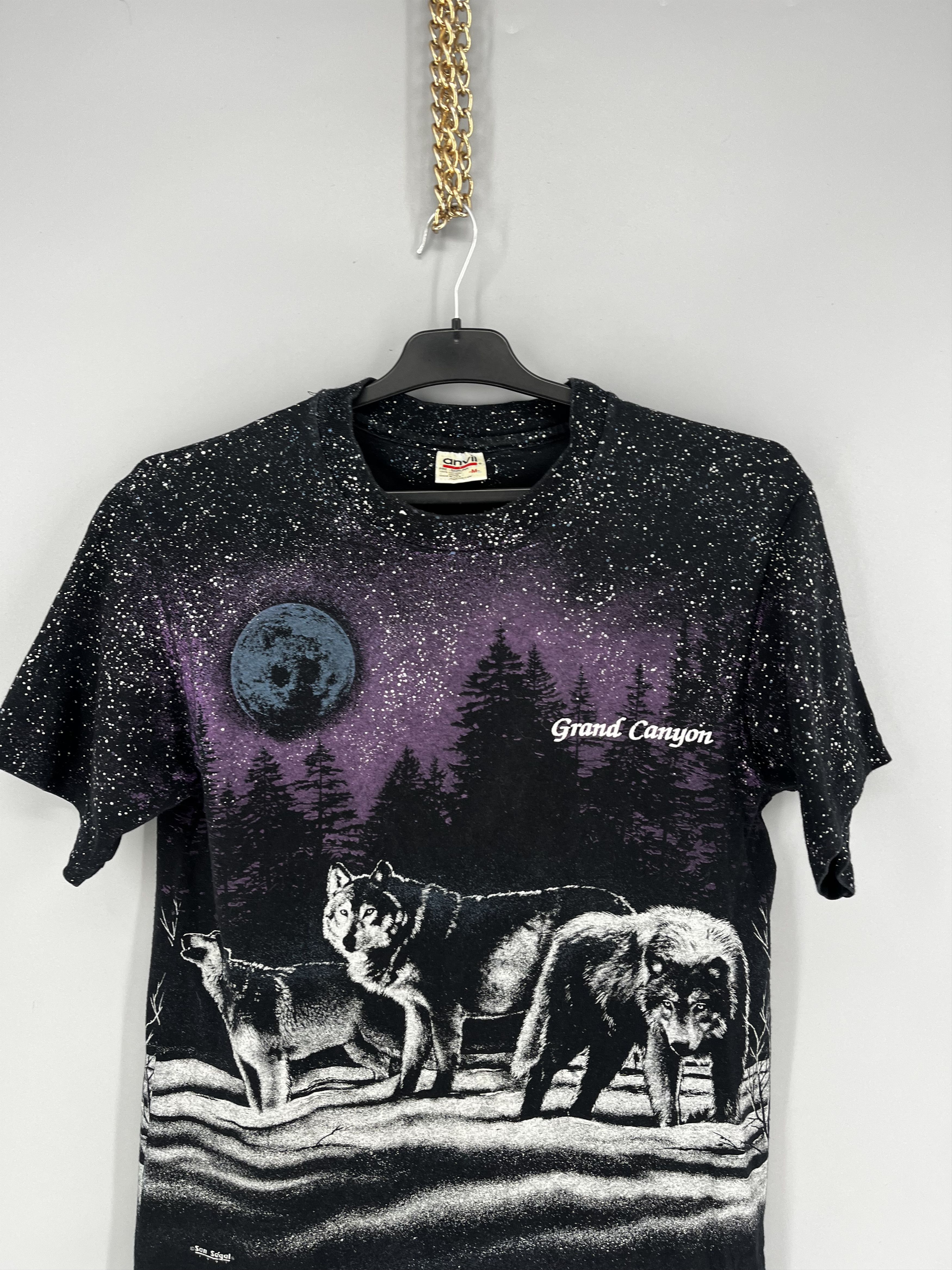 Other Washington Wolf Shirt Sided All Over Print 1991 San Segal Size US M / EU 48-50 / 2 - 8 Thumbnail