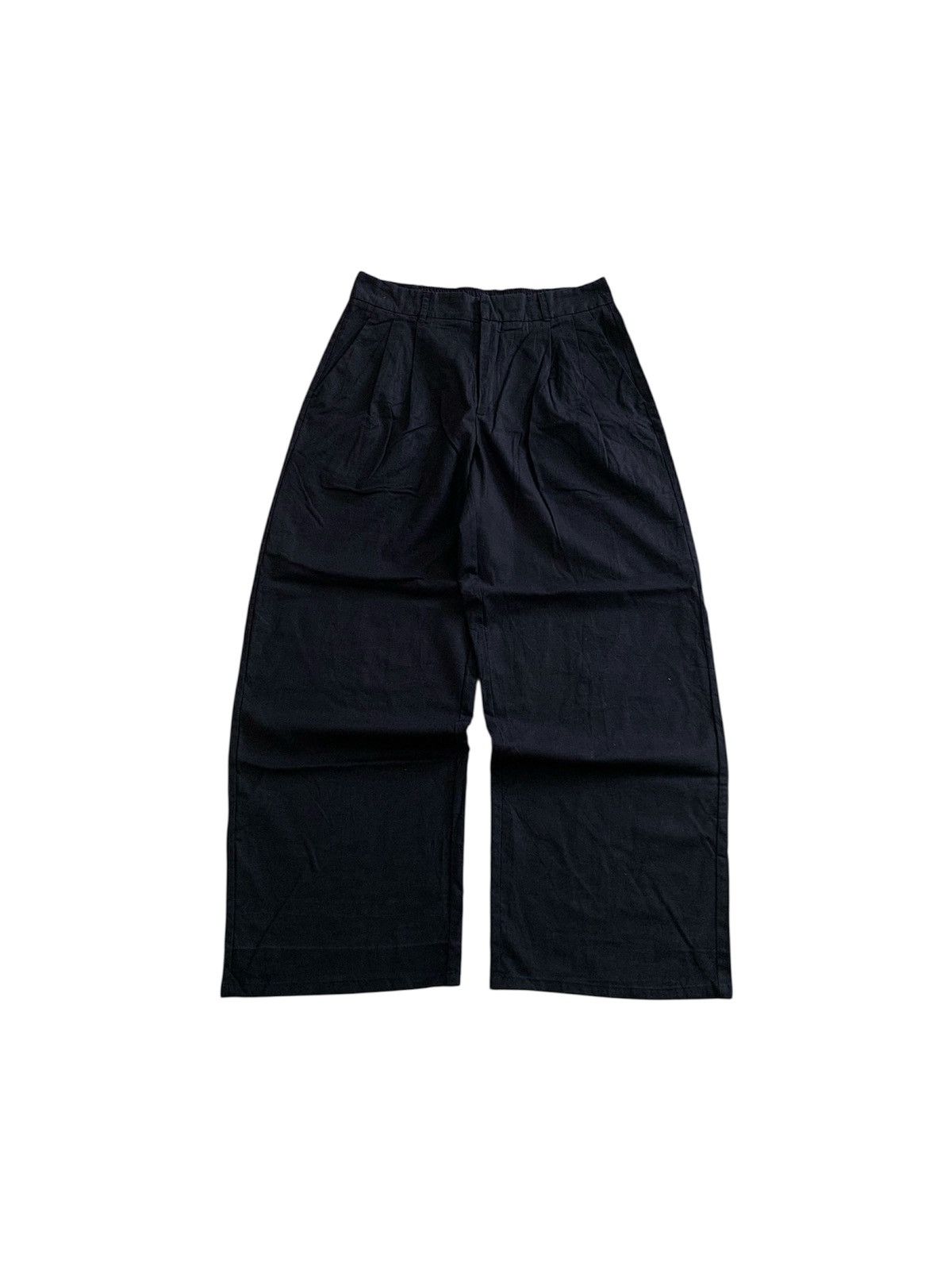 Yohji Yamamoto Global Uniqlo Pleated Linen Wide Leg Pants Size US 30 / EU 46 - 1 Thumbnail