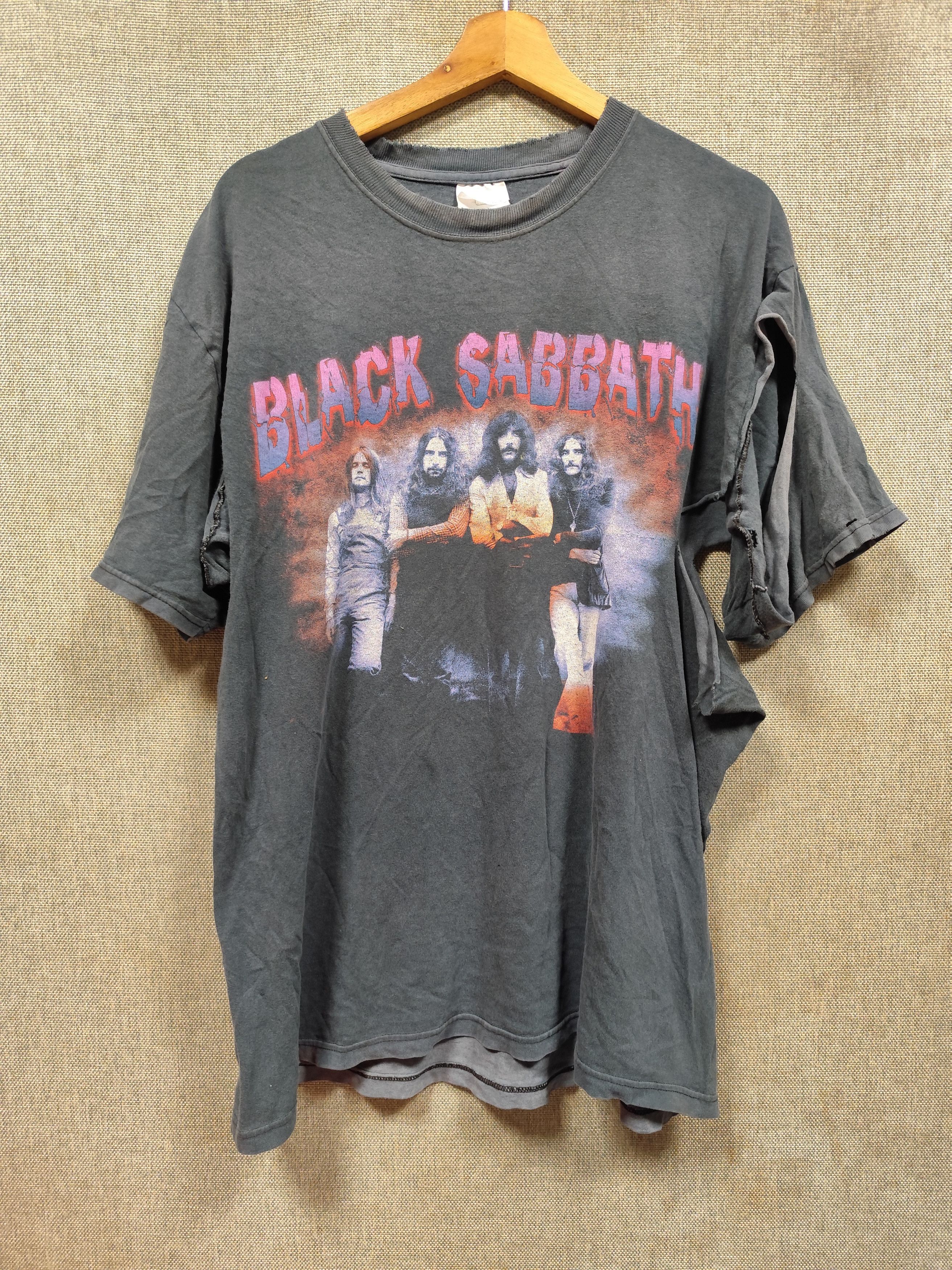 Black Sabbath Vintage 2001 t shirt band black sabbath distressed Size US L / EU 52-54 / 3 - 1 Thumbnail