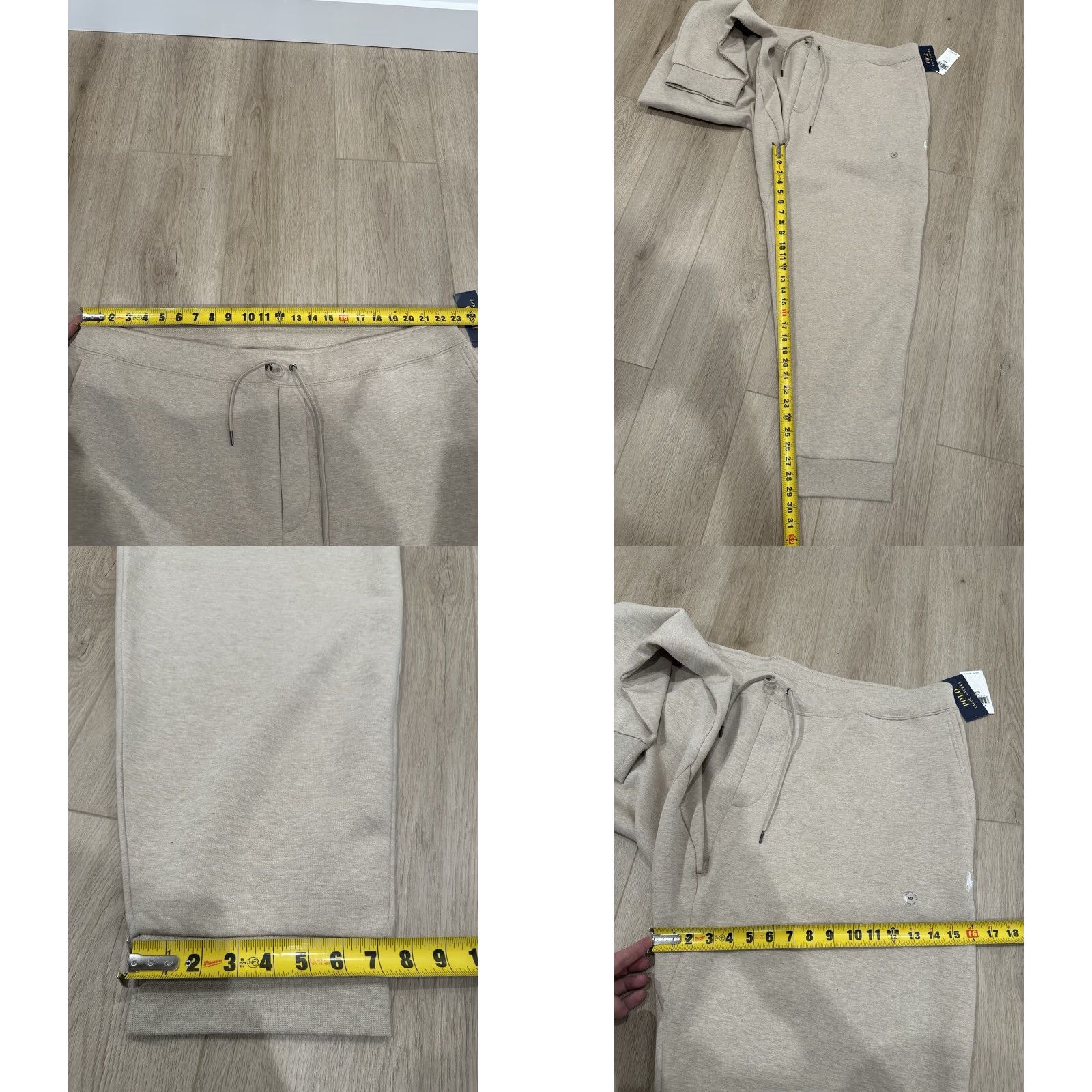 Polo Ralph Lauren NWT Polo Ralph Lauren Men’s Double Knit Joggers Beige Sz 4XB Pony Size US XXL / EU 58 / 5 - 9 Thumbnail