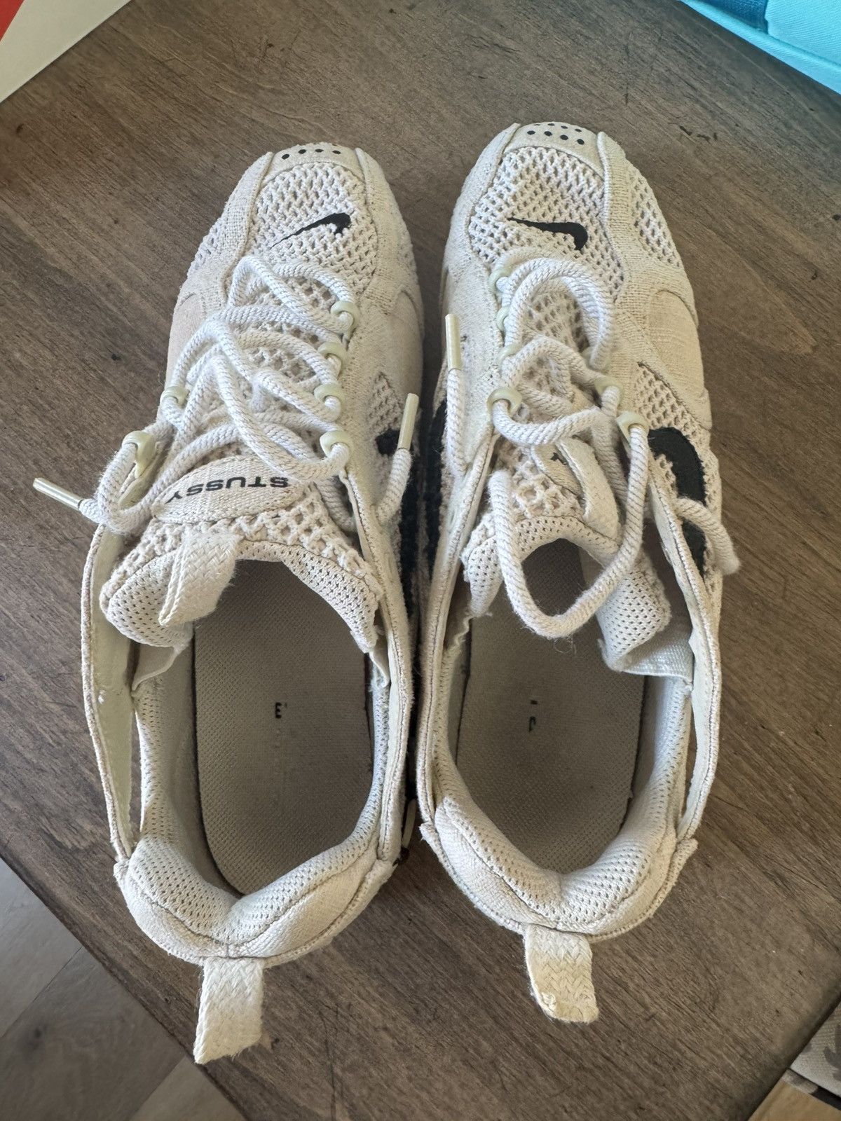 Nike × Stussy Stussy x Stussy Zoom Spiridon “Fossil” Size US 10 / EU 43 - 5 Thumbnail