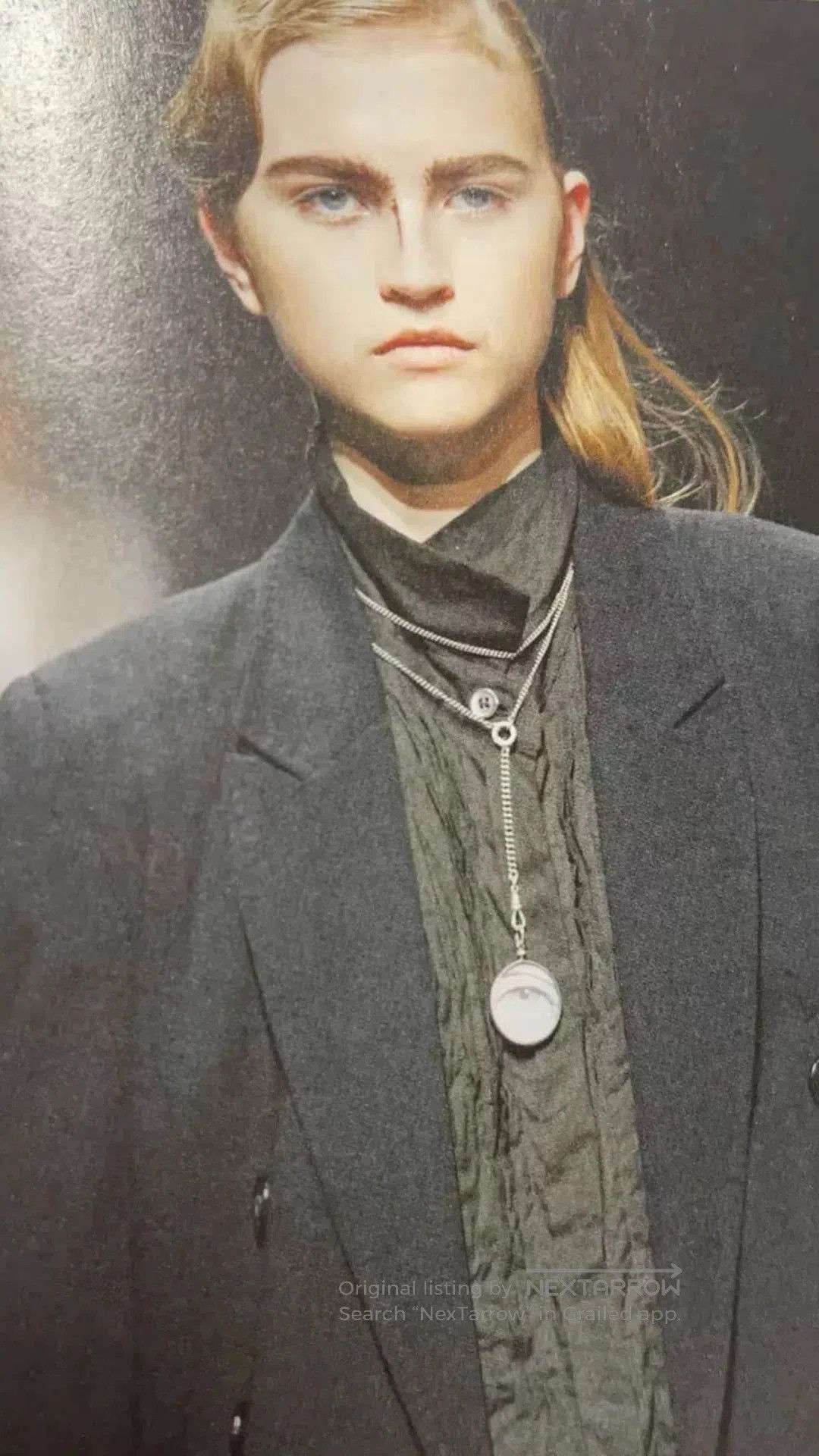 Ann Demeulemeester Ann Demeulemeester SS2008 Silver Eye Necklace. Size ONE SIZE - 2 Thumbnail