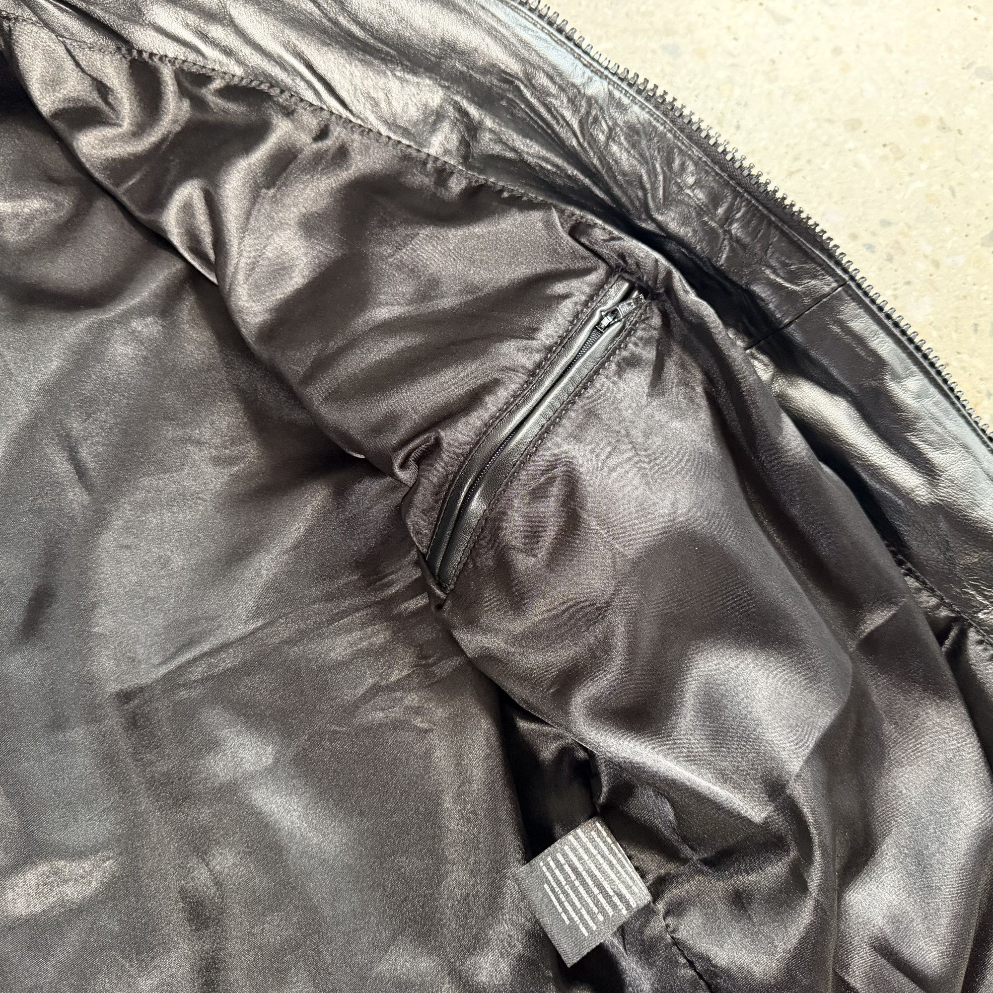 Other Custome Dior Heidi Slimane style leather bomber jacket Size US M / EU 48-50 / 2 - 8 Thumbnail