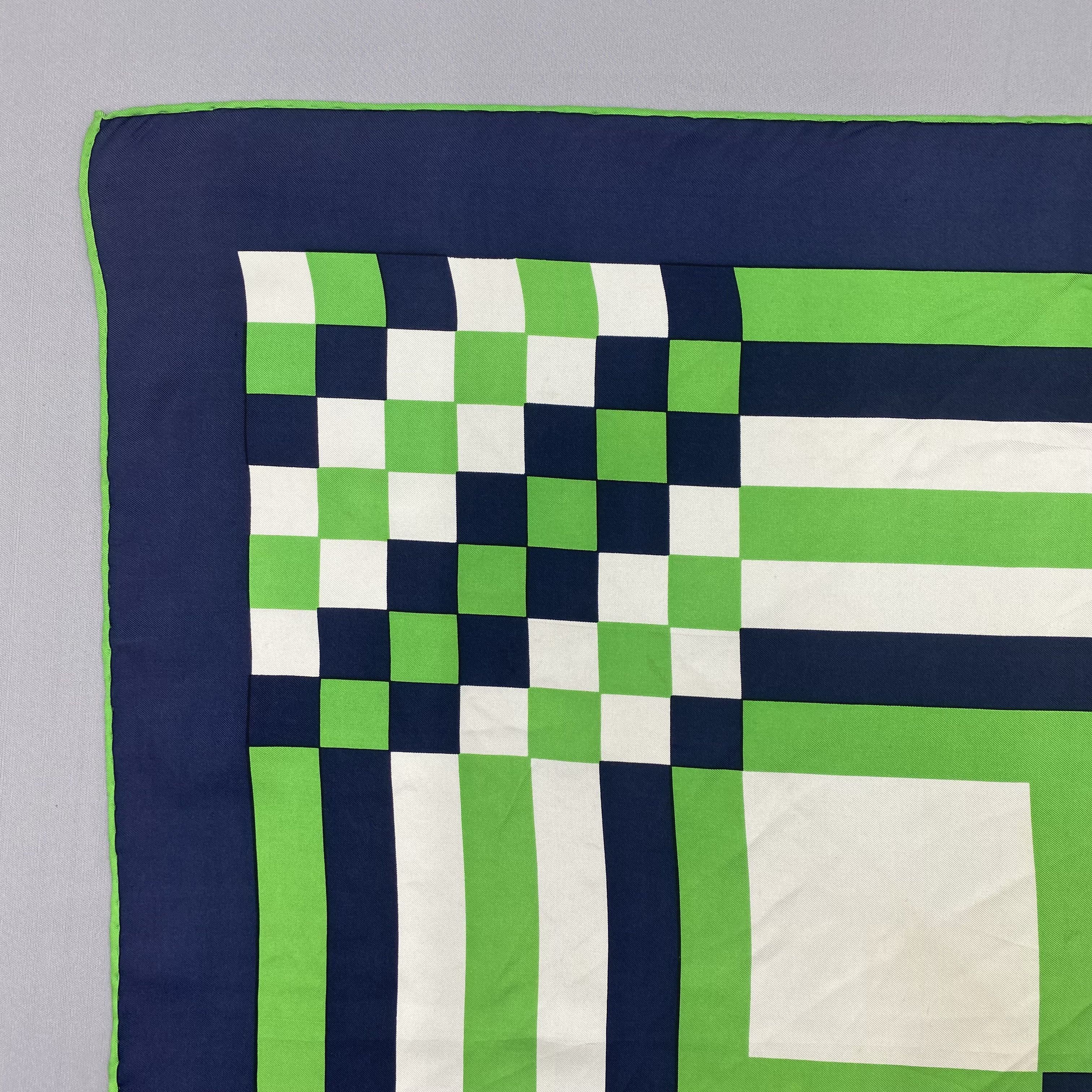 Japanese Brand Vintage Sorelle Fontana SILK Scarf Twill Stole Wraps Scarves Size ONE SIZE - 7 Thumbnail