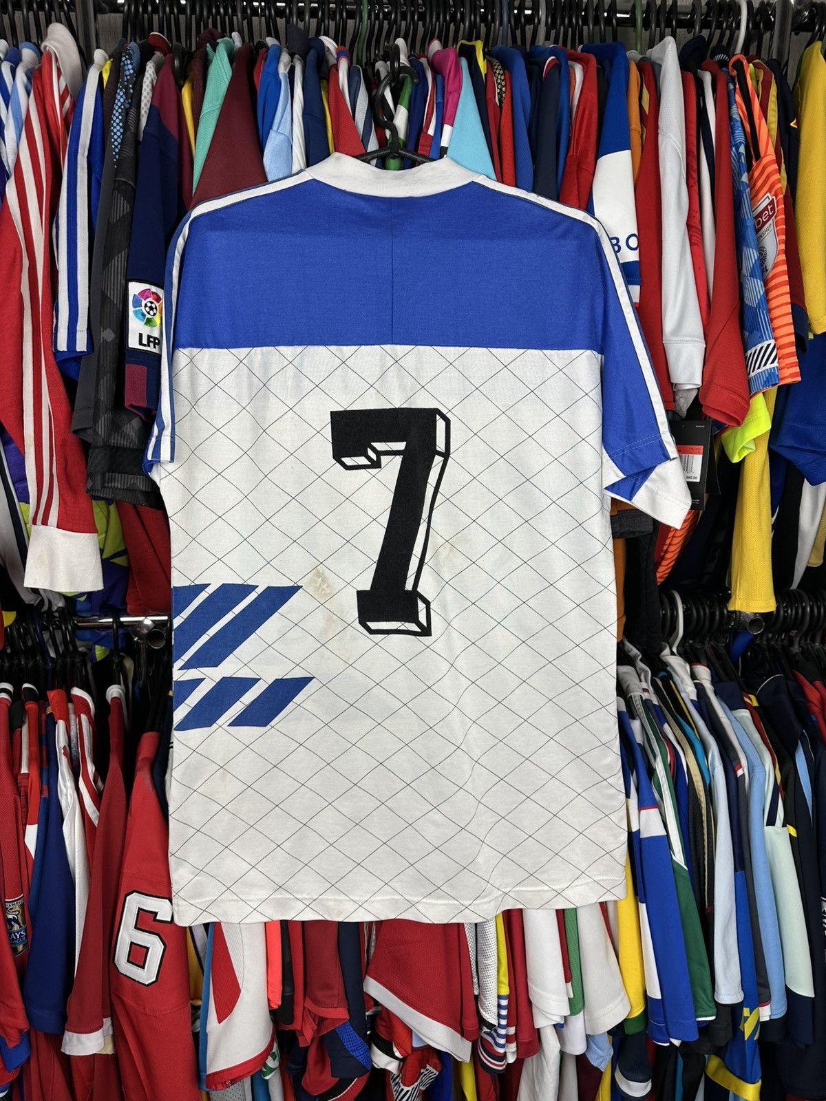 Adidas Vintage 80s-90s Adidas rare football jersey retro shirt Size US L / EU 52-54 / 3 - 2 Thumbnail