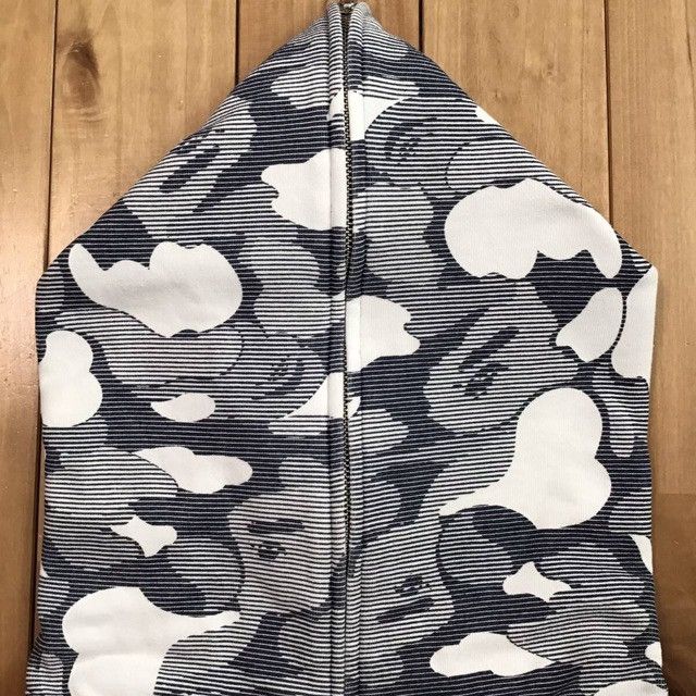 Bape BAPE camo full zip hoodie a bathing ape Size US L / EU 52-54 / 3 - 4 Thumbnail