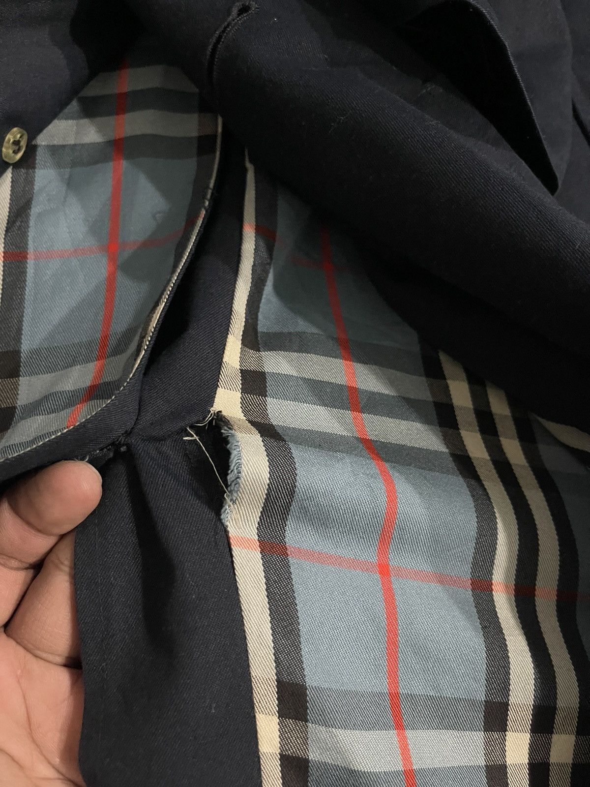 Burberry Vintage Burberrys Trench Coat Made England Size US XL / EU 56 / 4 - 11 Thumbnail