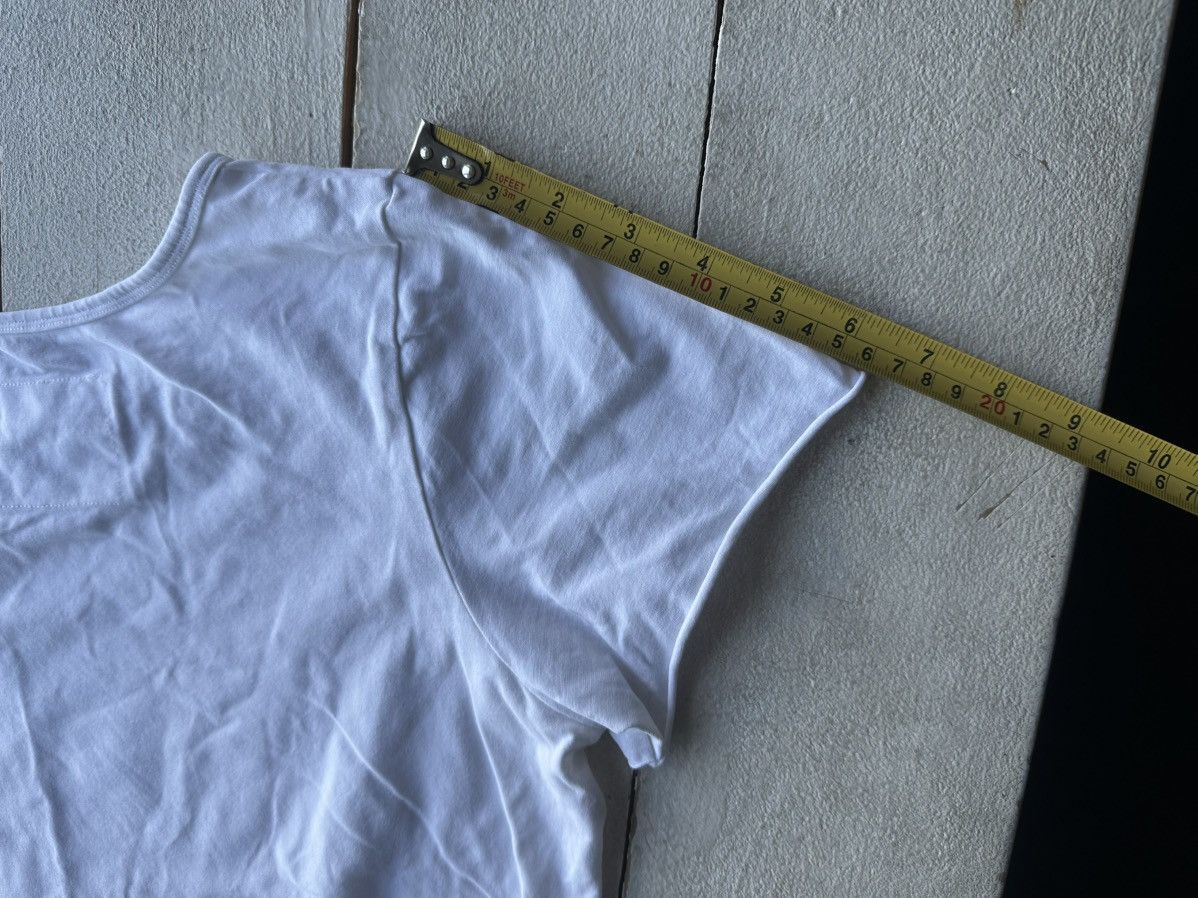 Rundholz RUNDHOLZ 🚨 WHITE T-SHIRT RARE AVANT GARDE OPIUM Size L / US 10 / IT 46 - 23 Thumbnail