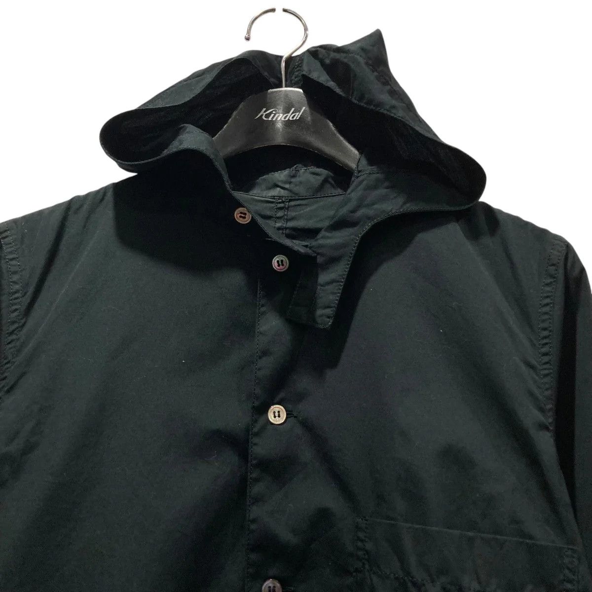 Yohji Yamamoto yohji yamamoto+noir hood shirt coat Size US S / EU 44-46 / 1 - 3 Thumbnail