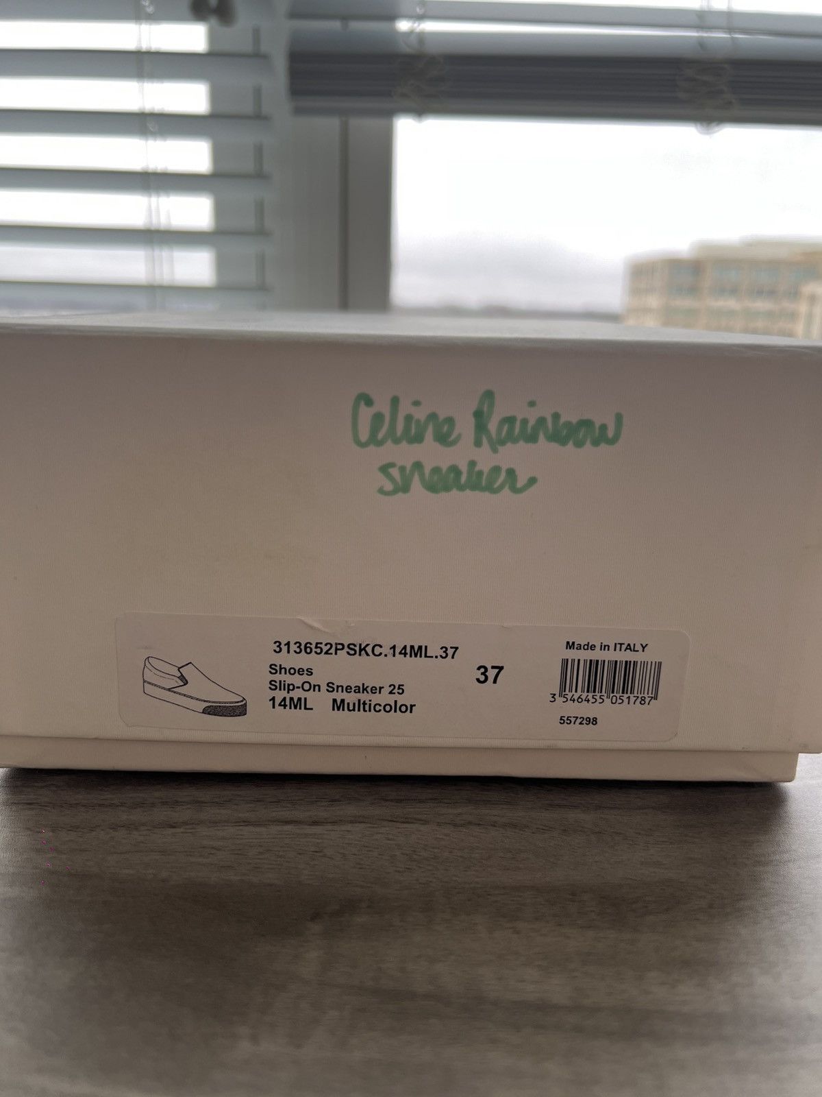 Celine Céline Slip On Sneaker Size 7 Women’s (EU 37) Size US 7 / IT 37 - 3 Thumbnail