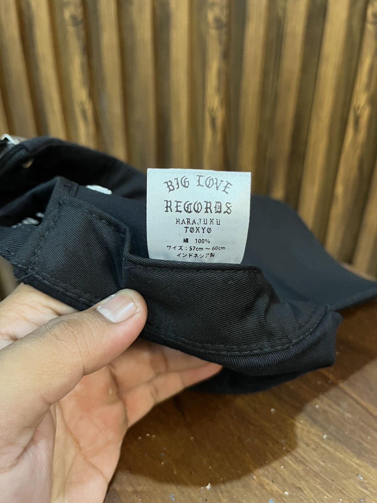 Japanese Brand Big Love Record Logo Cap Hat Size ONE SIZE - 5 Thumbnail