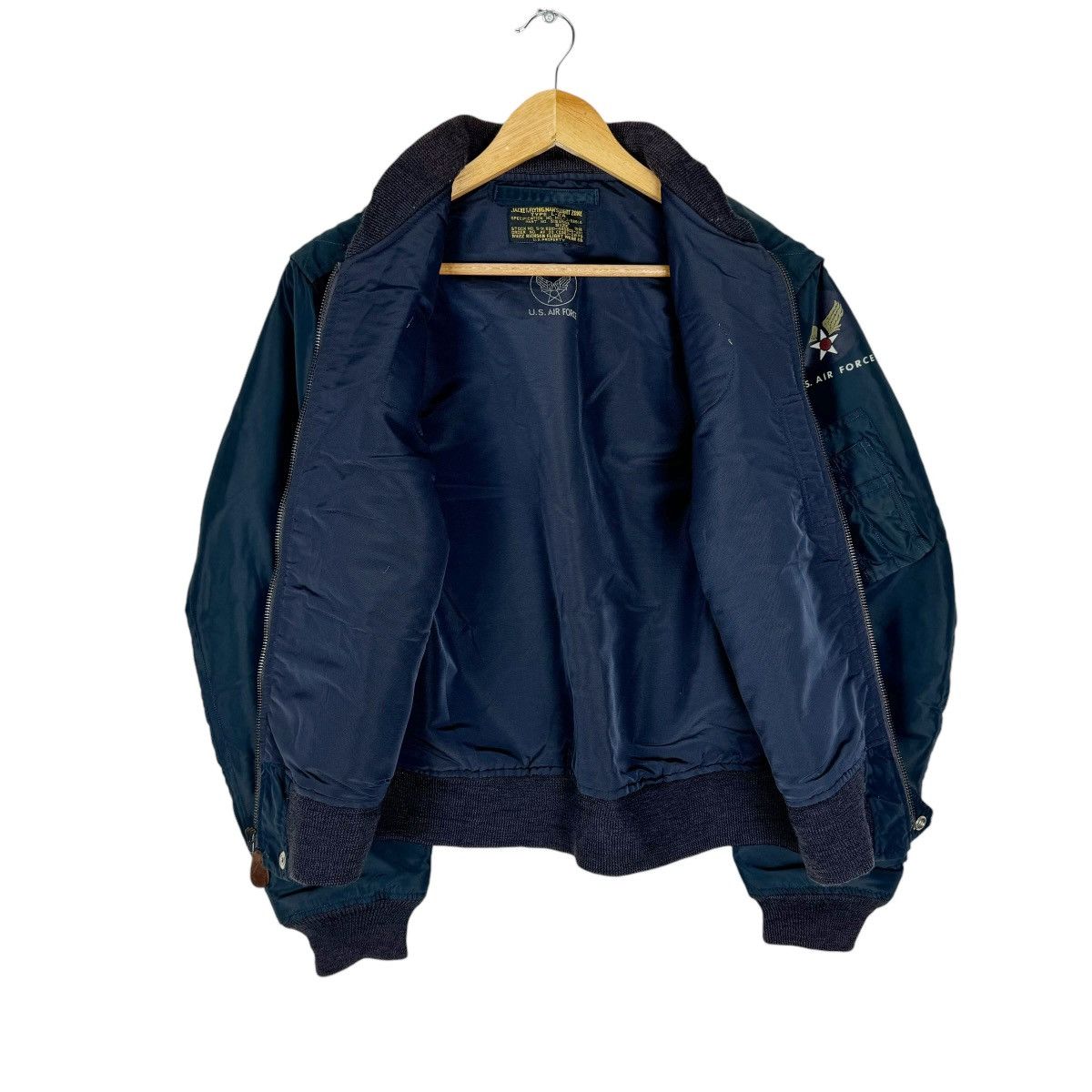 Buzz Rickson's 🔥BUZZ RICKSONS TYPE L 2A BOMBER USAF WEAR JACKET Size US M / EU 48-50 / 2 - 8 Thumbnail